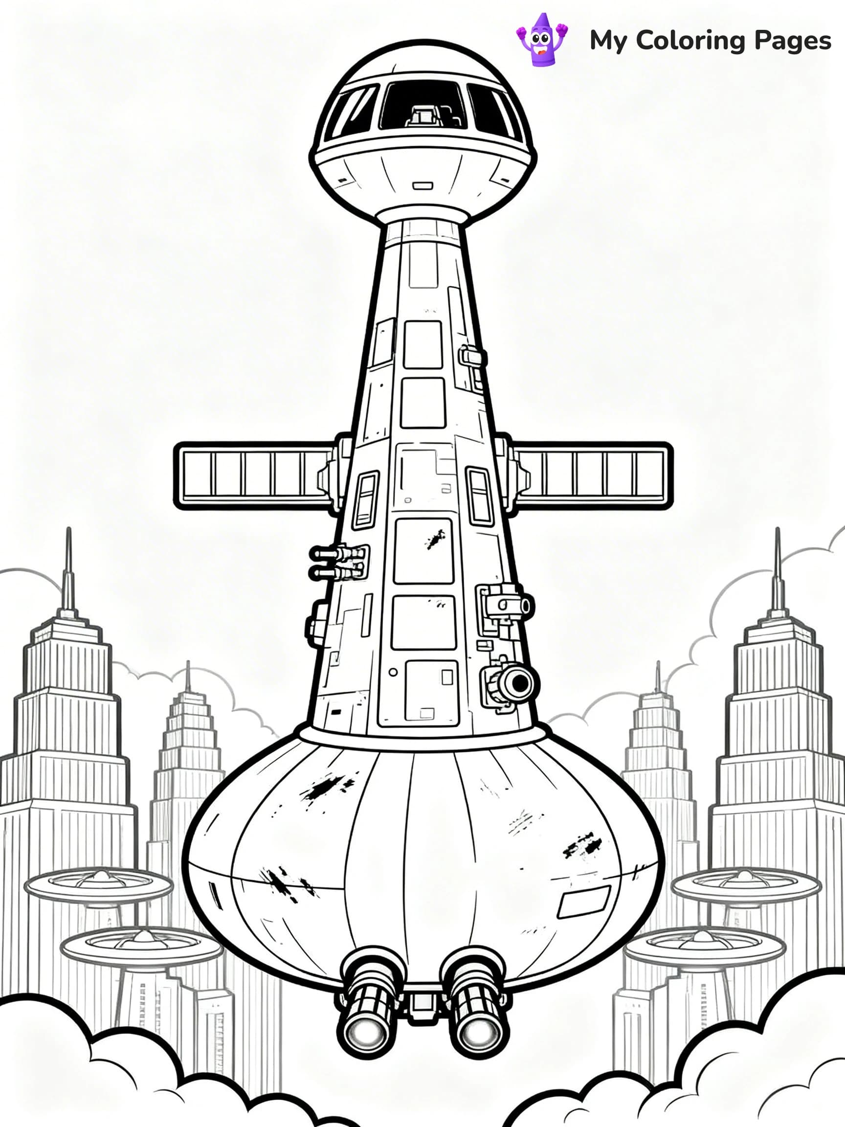 Star Wars Ship Coloring Pages - 5