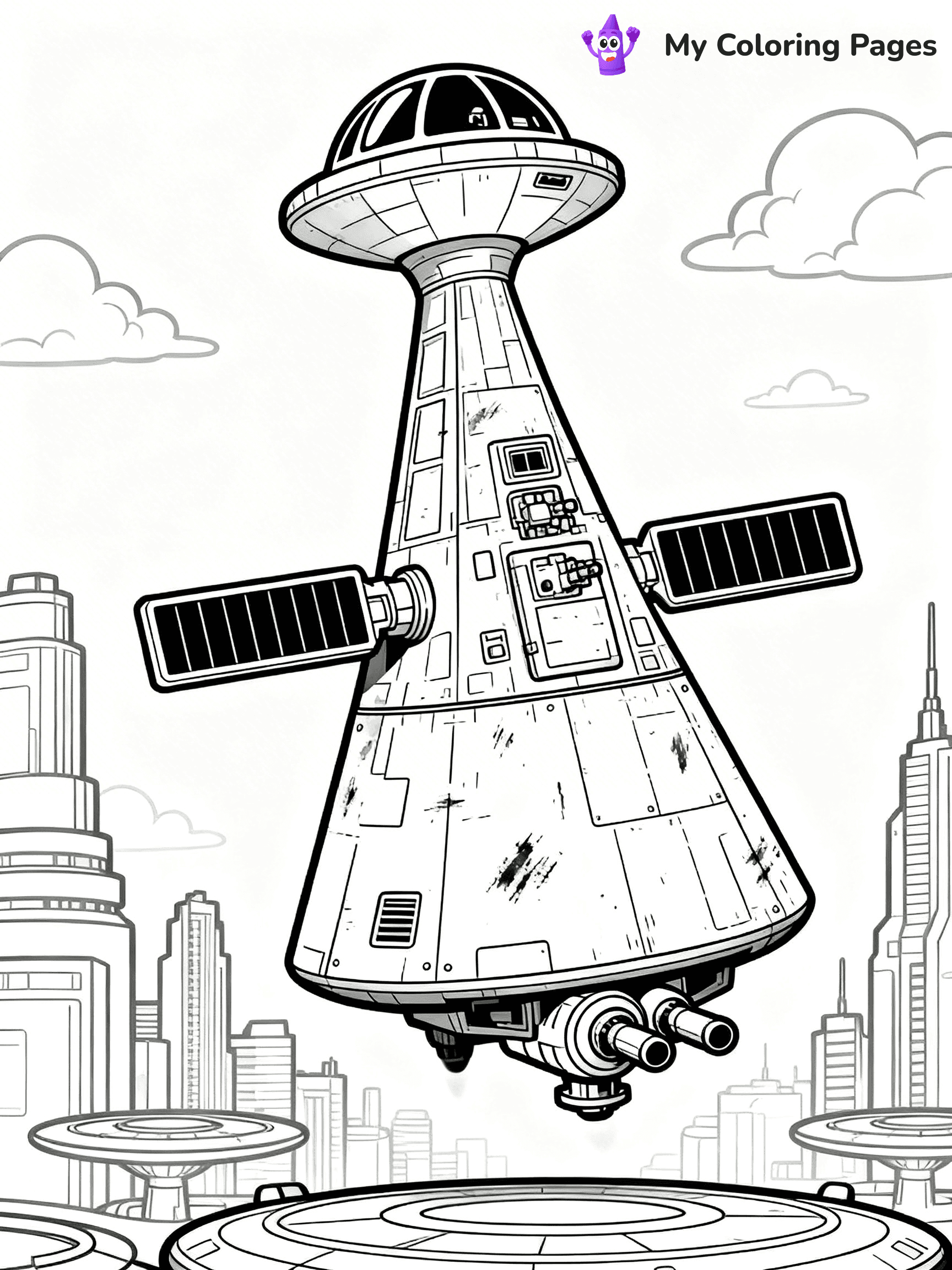 Star Wars Ship Coloring Pages - 3