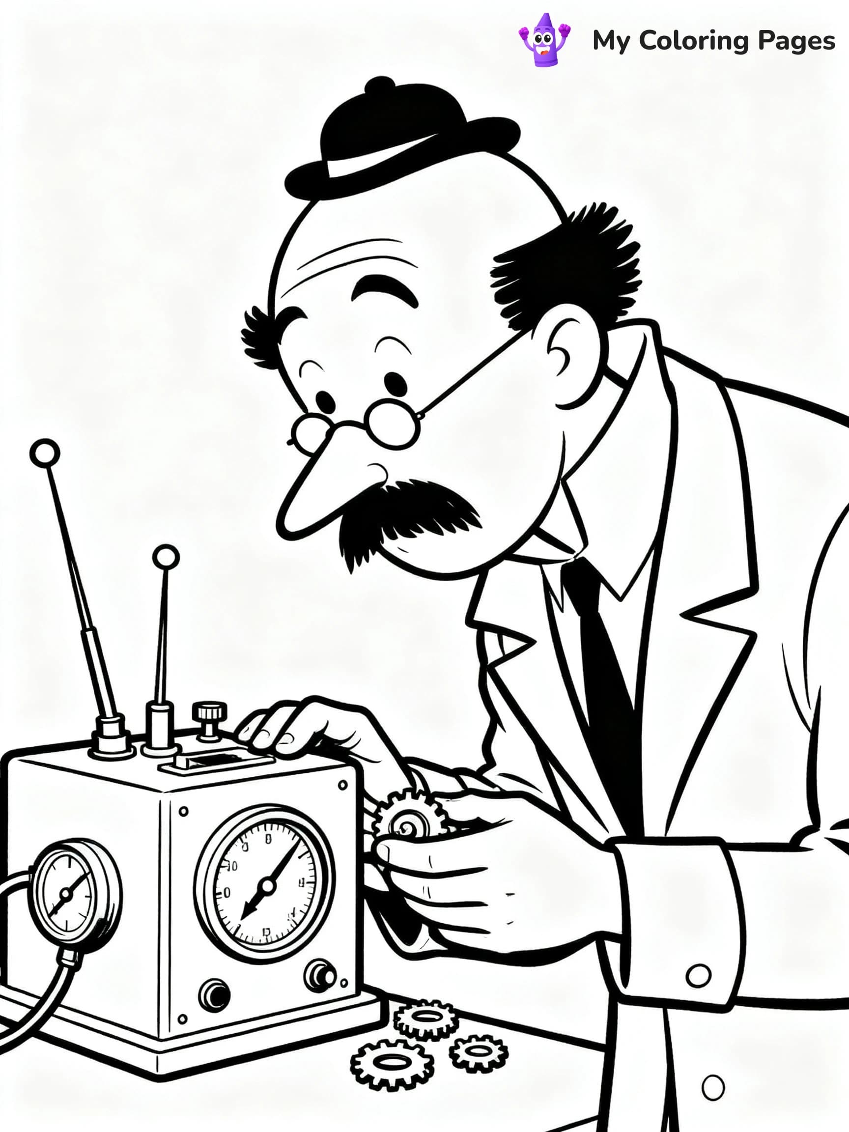 Tintin Coloring Pages - 22