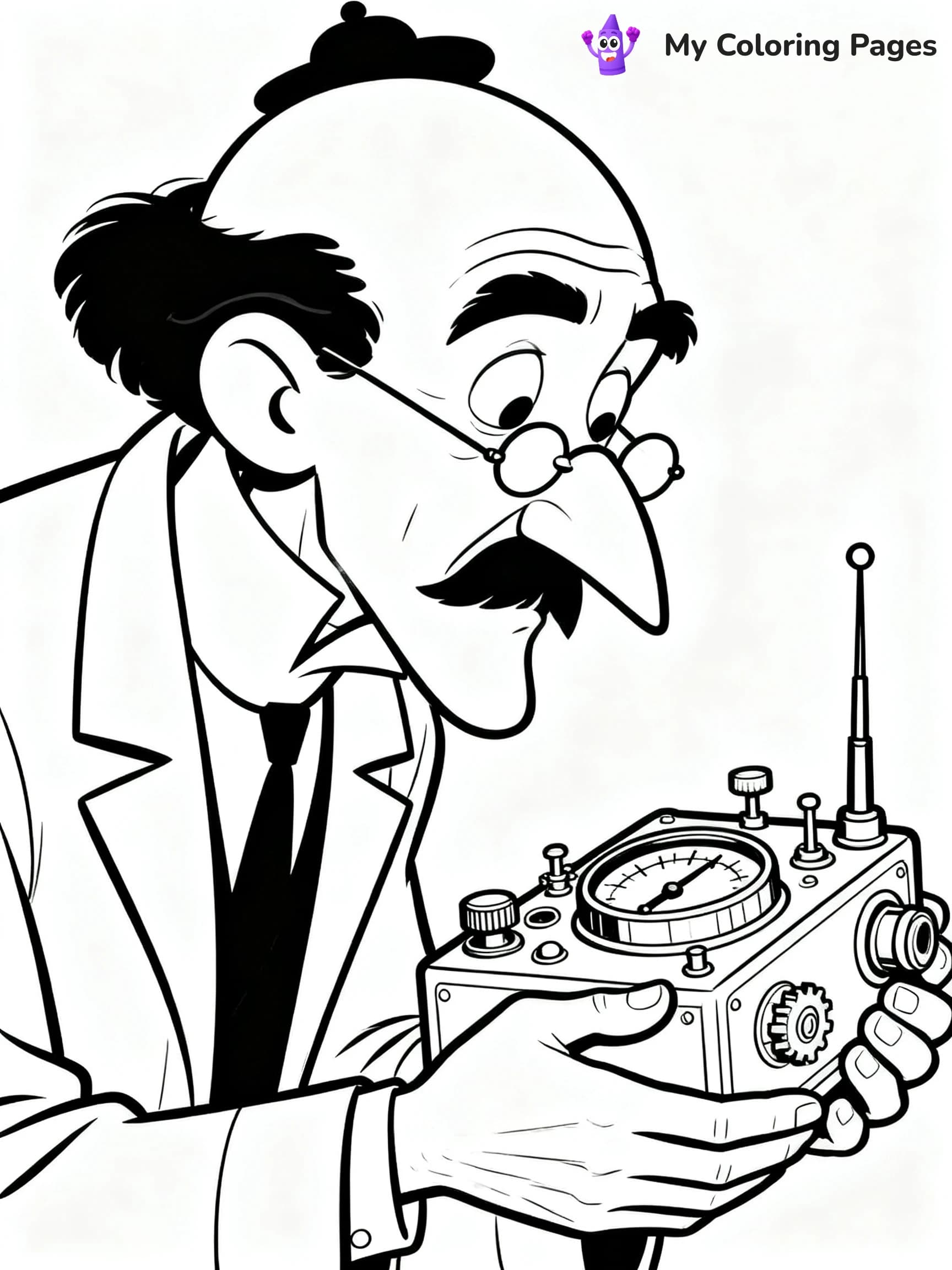Tintin Coloring Pages - 21