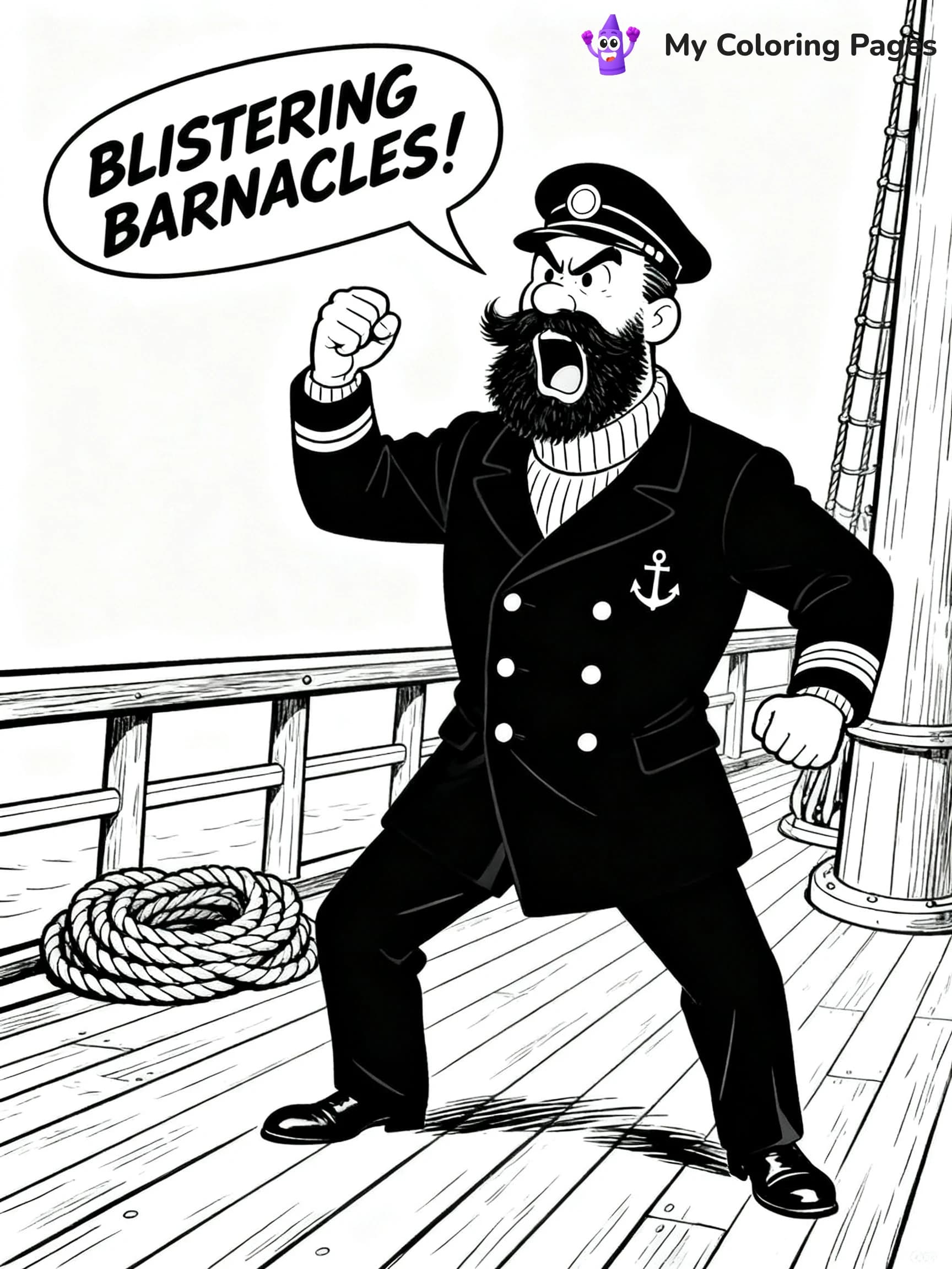Tintin Coloring Pages - 14