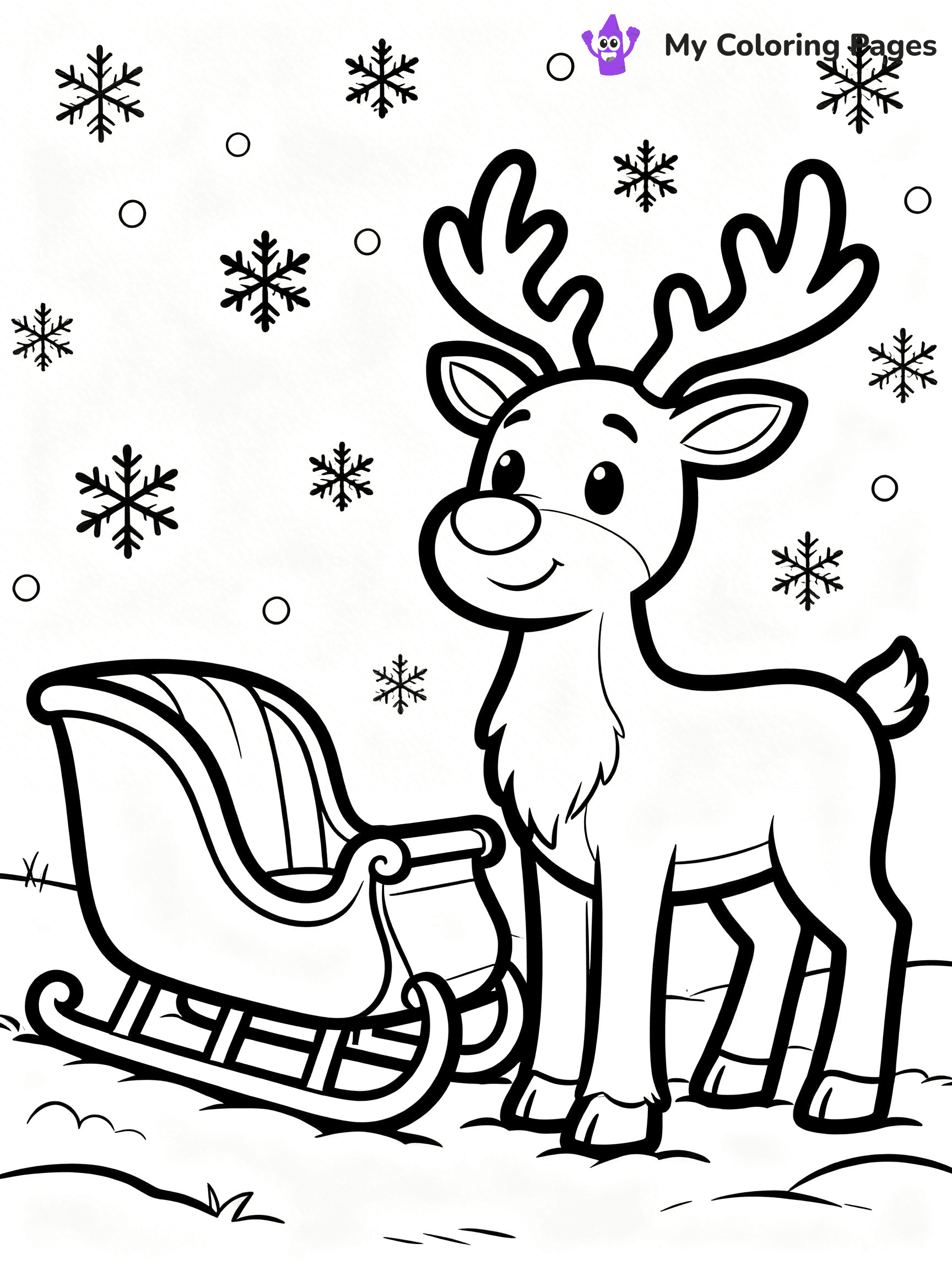 Jingle Bells Coloring Pages - 19