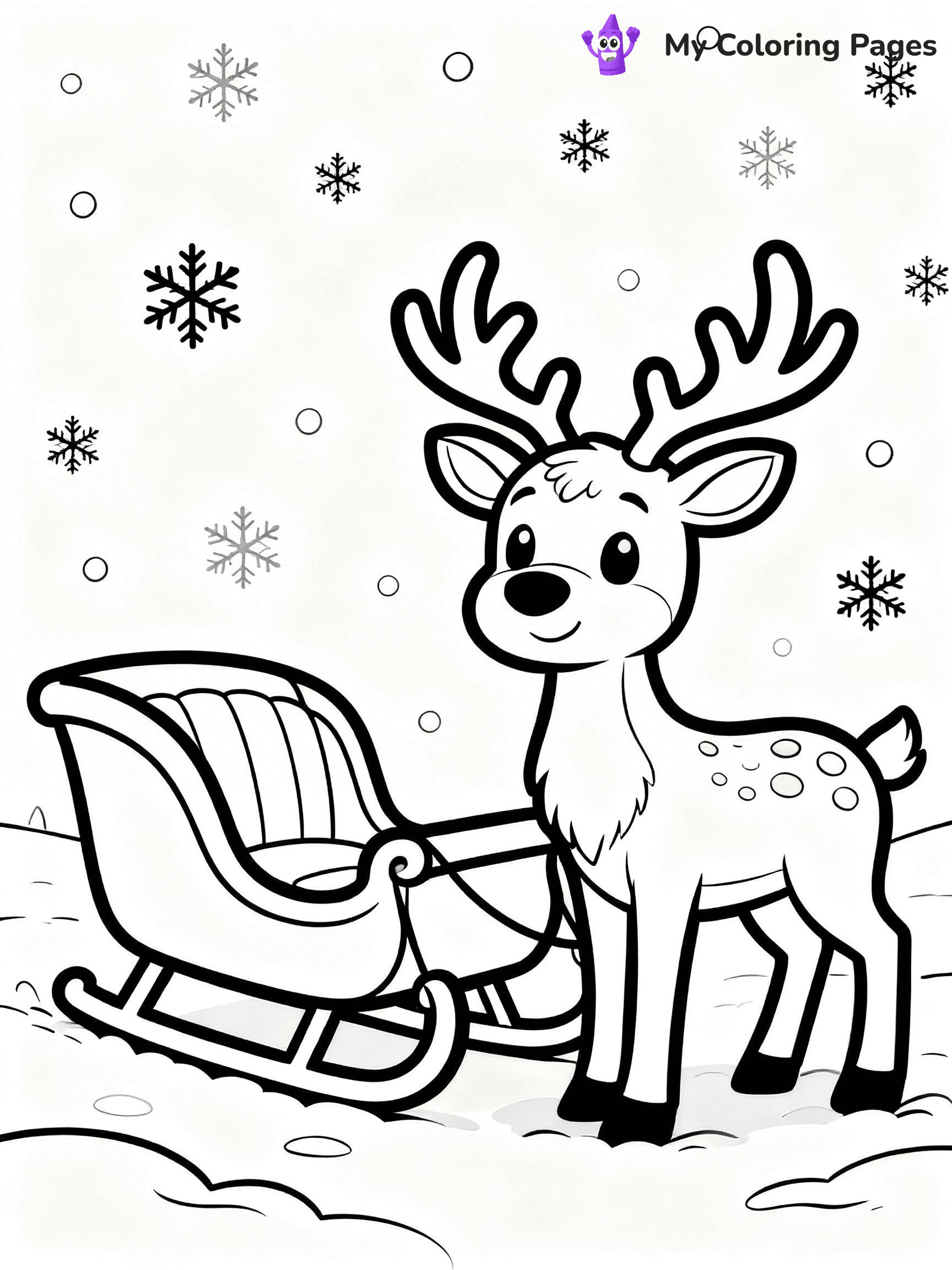 Jingle Bells Coloring Pages - 17