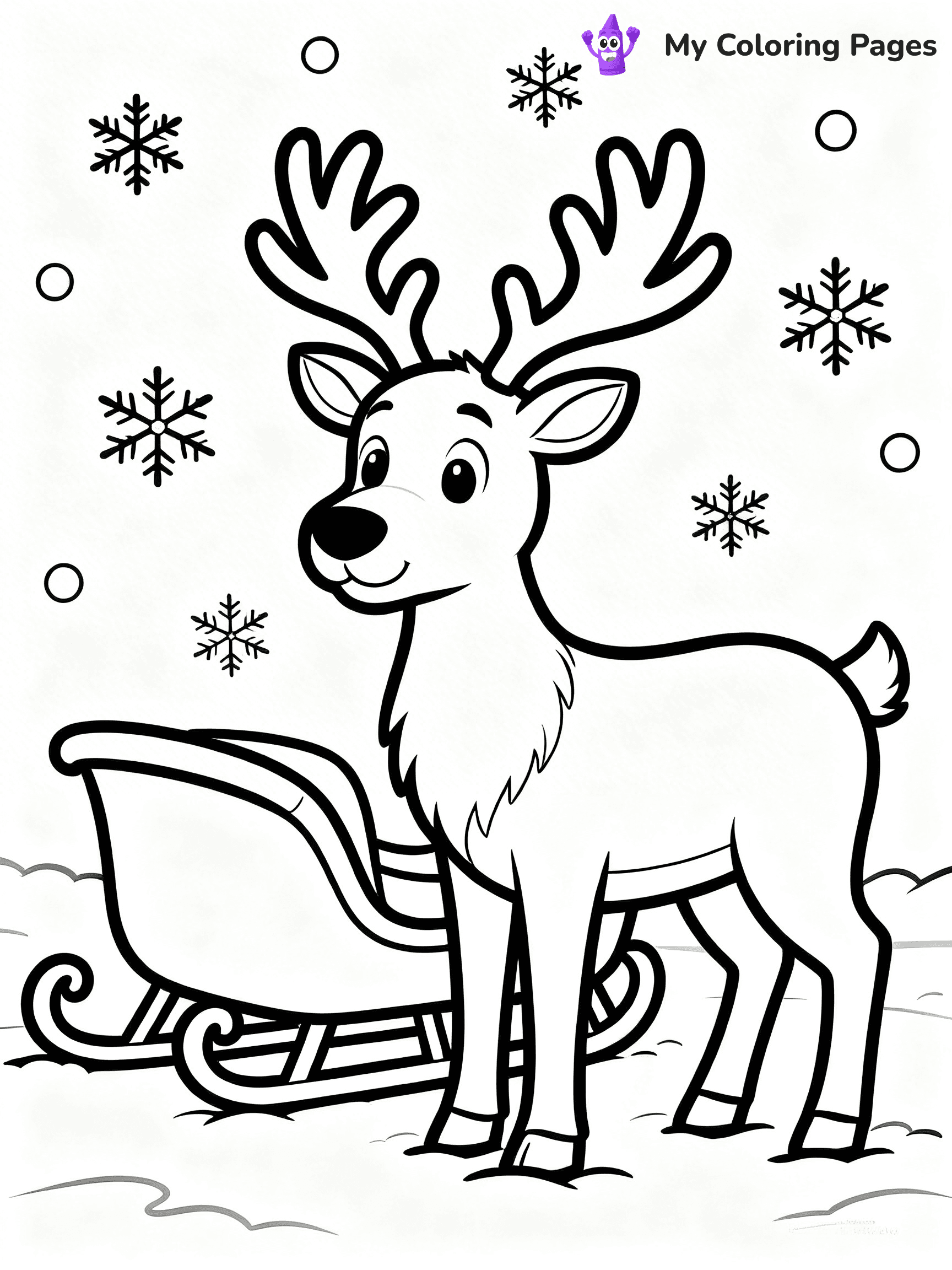 Jingle Bells Coloring Pages - 16