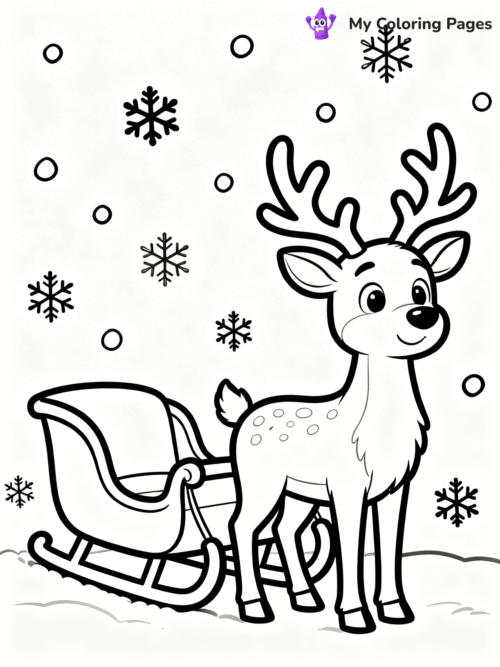 Jingle Bells Coloring Pages - 15