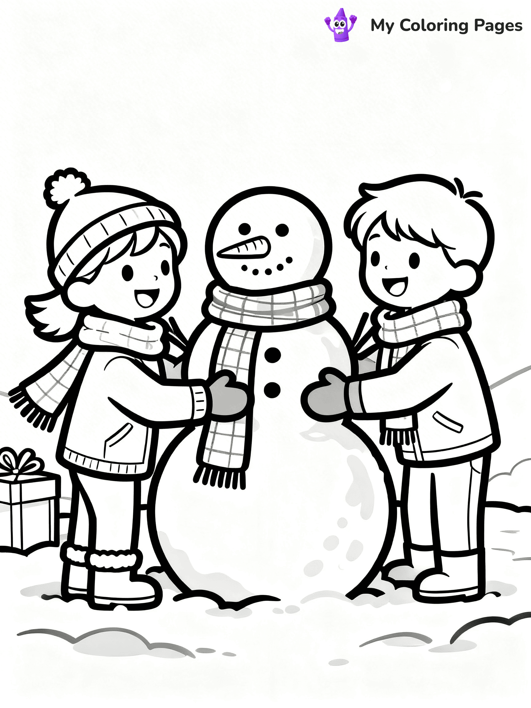 Jingle Bells Coloring Pages - 6
