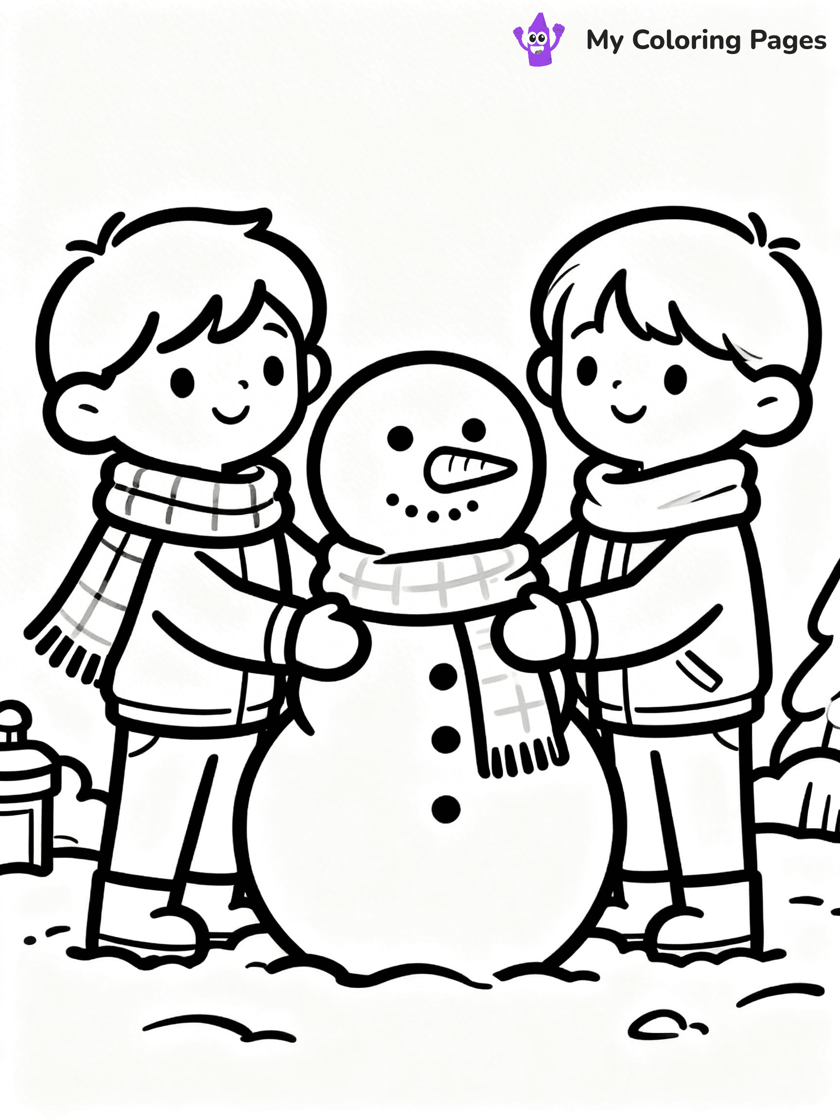 Jingle Bells Coloring Pages - 5