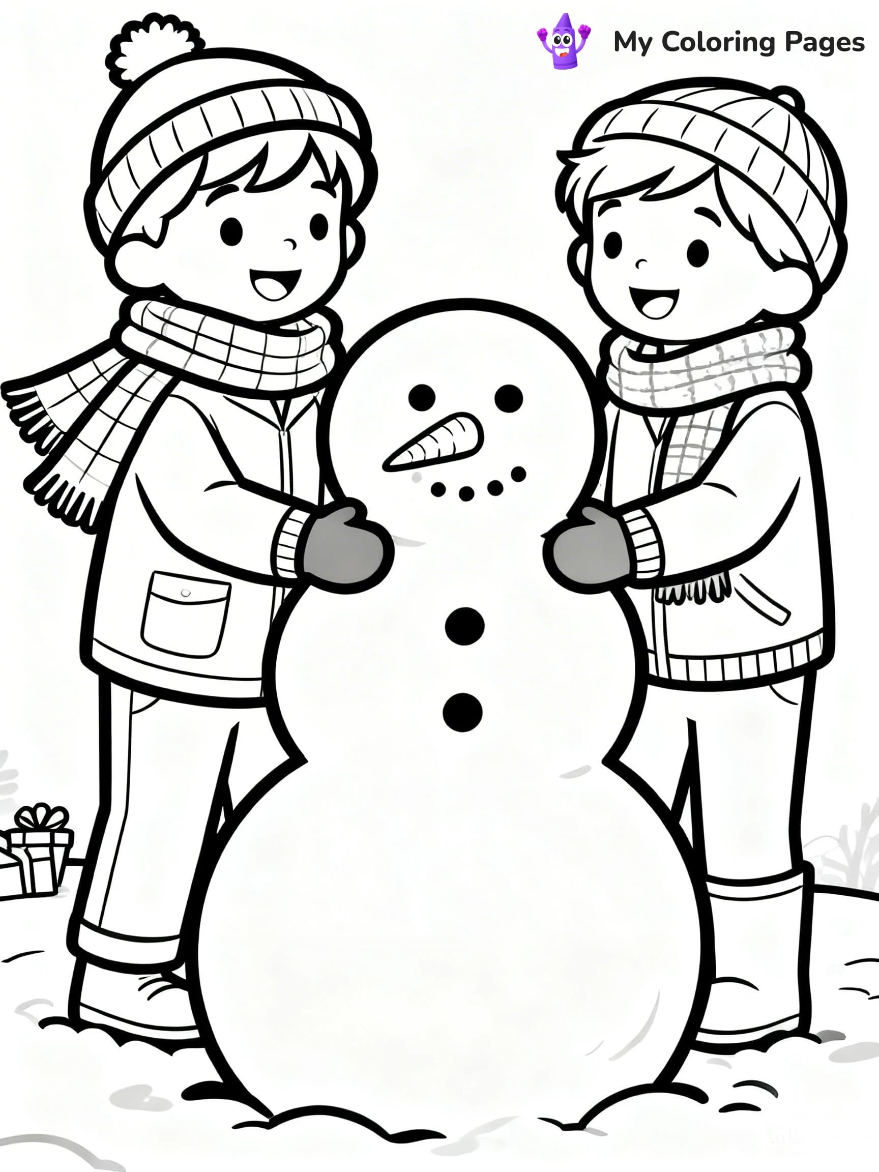 Jingle Bells Coloring Pages - 4