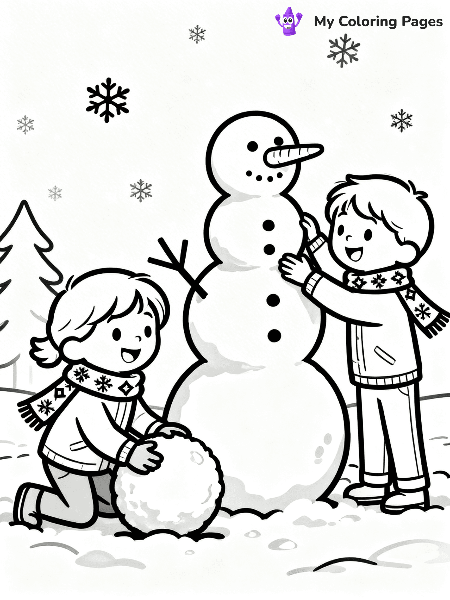 Jingle Bells Coloring Pages - 3
