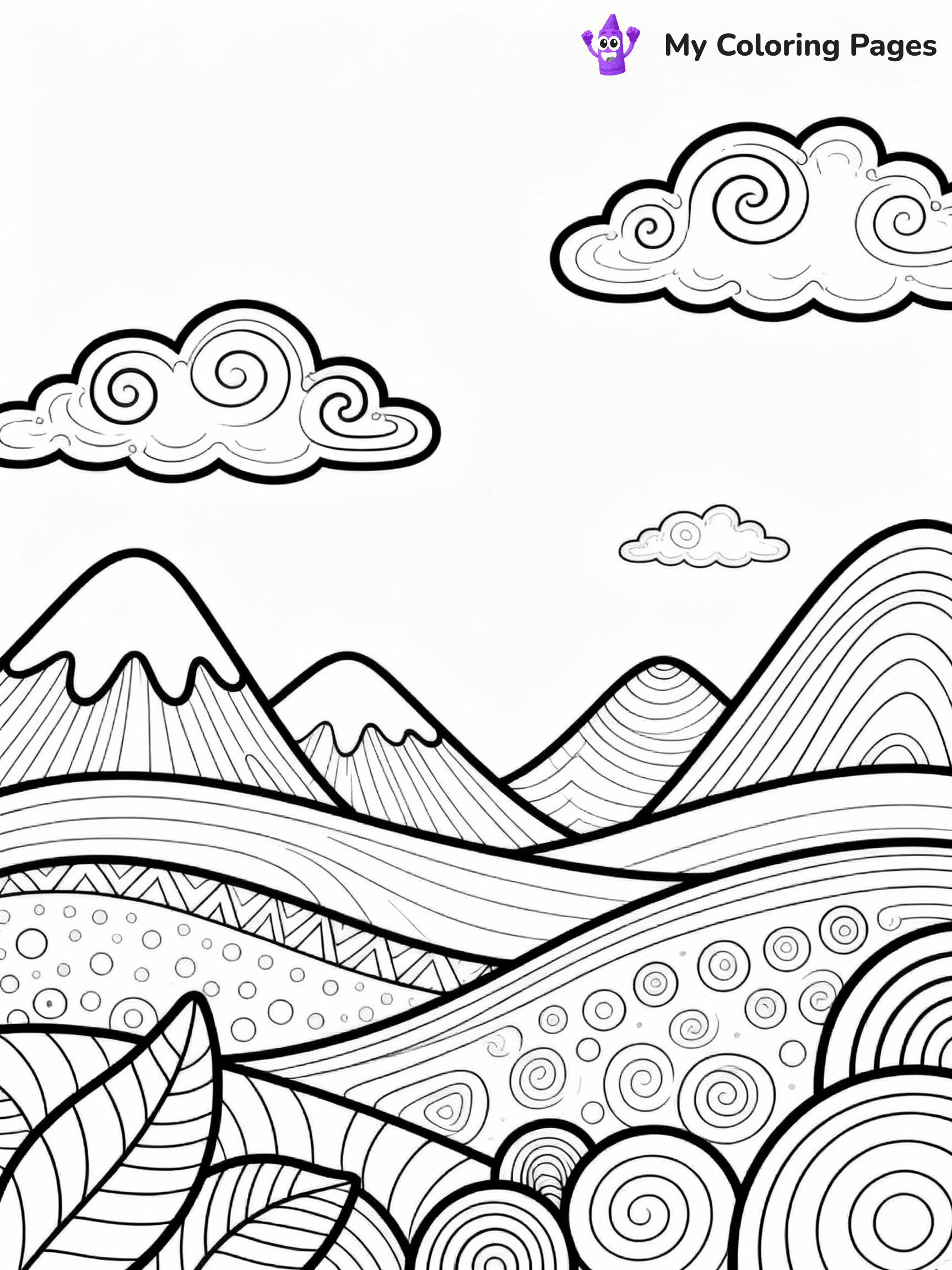Trippy Coloring Pages - 28