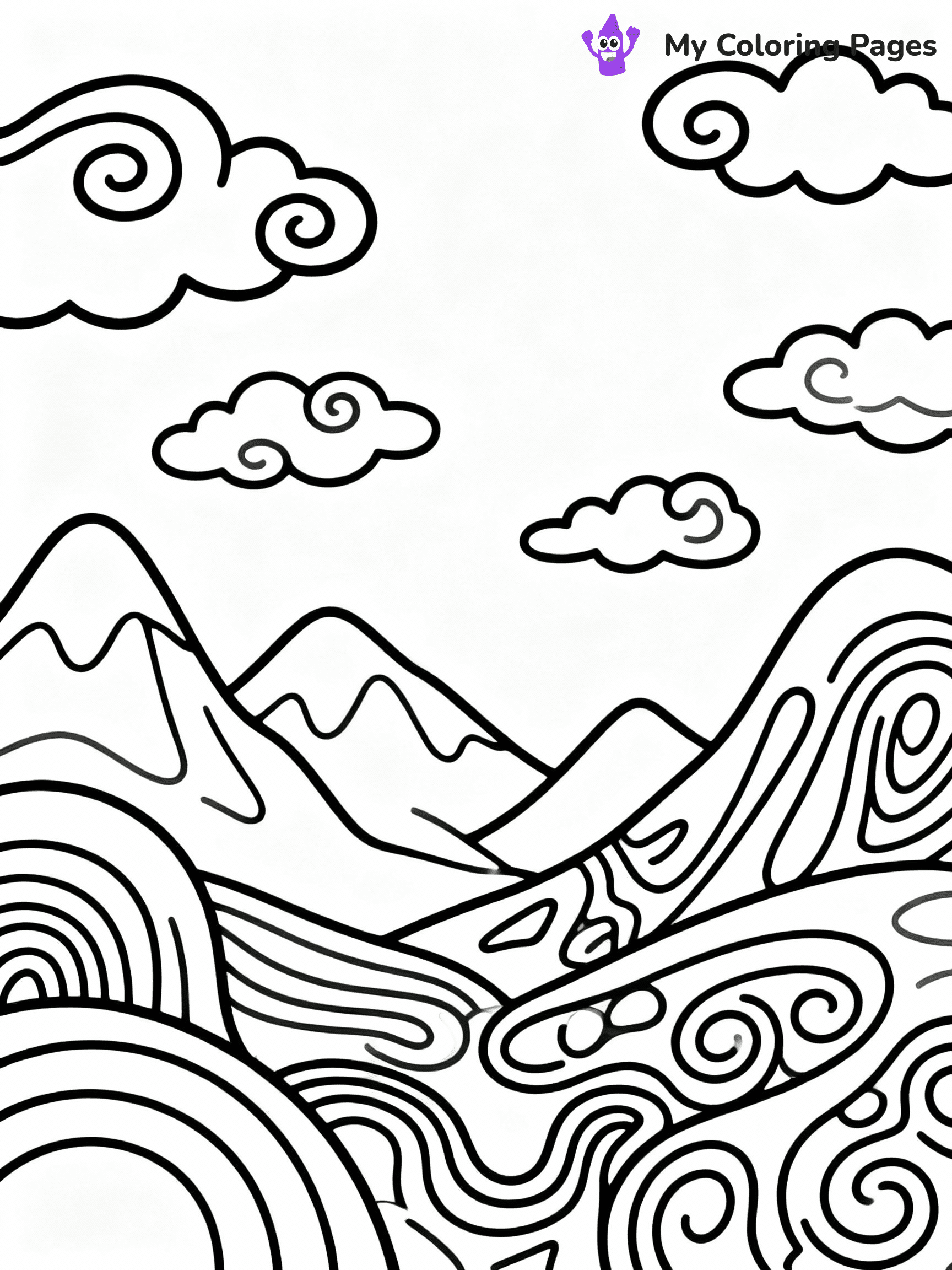 Trippy Coloring Pages - 27