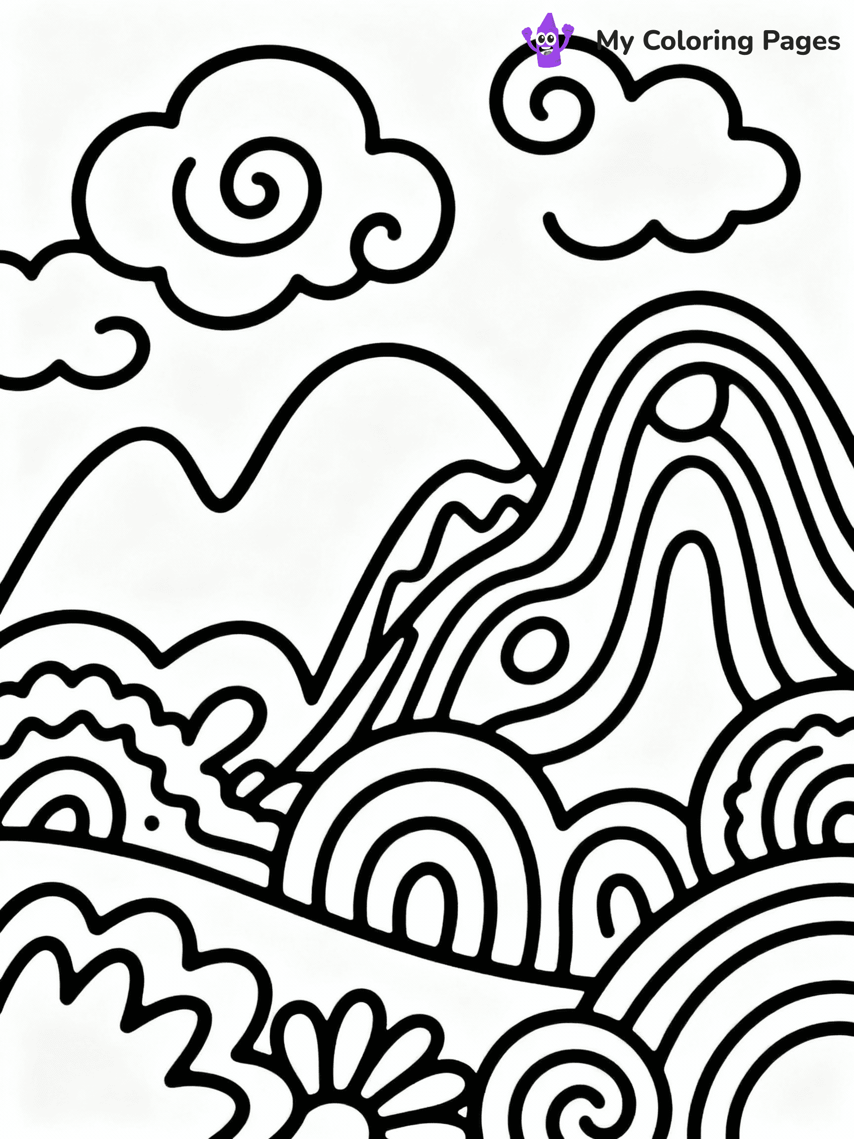 Trippy Coloring Pages - 25