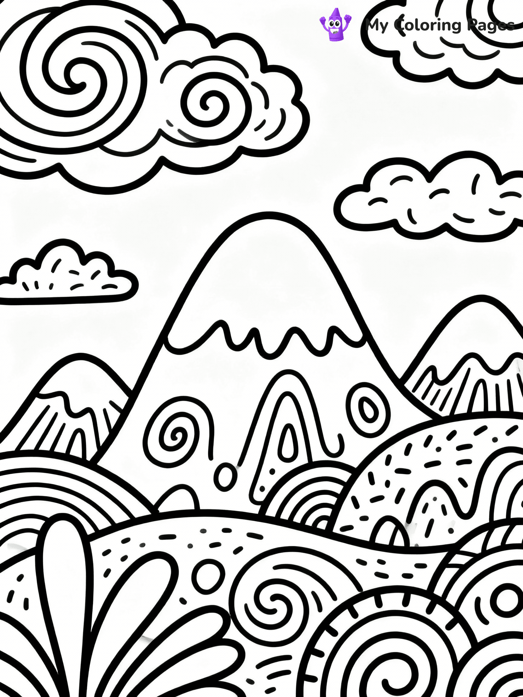 Trippy Coloring Pages - 24