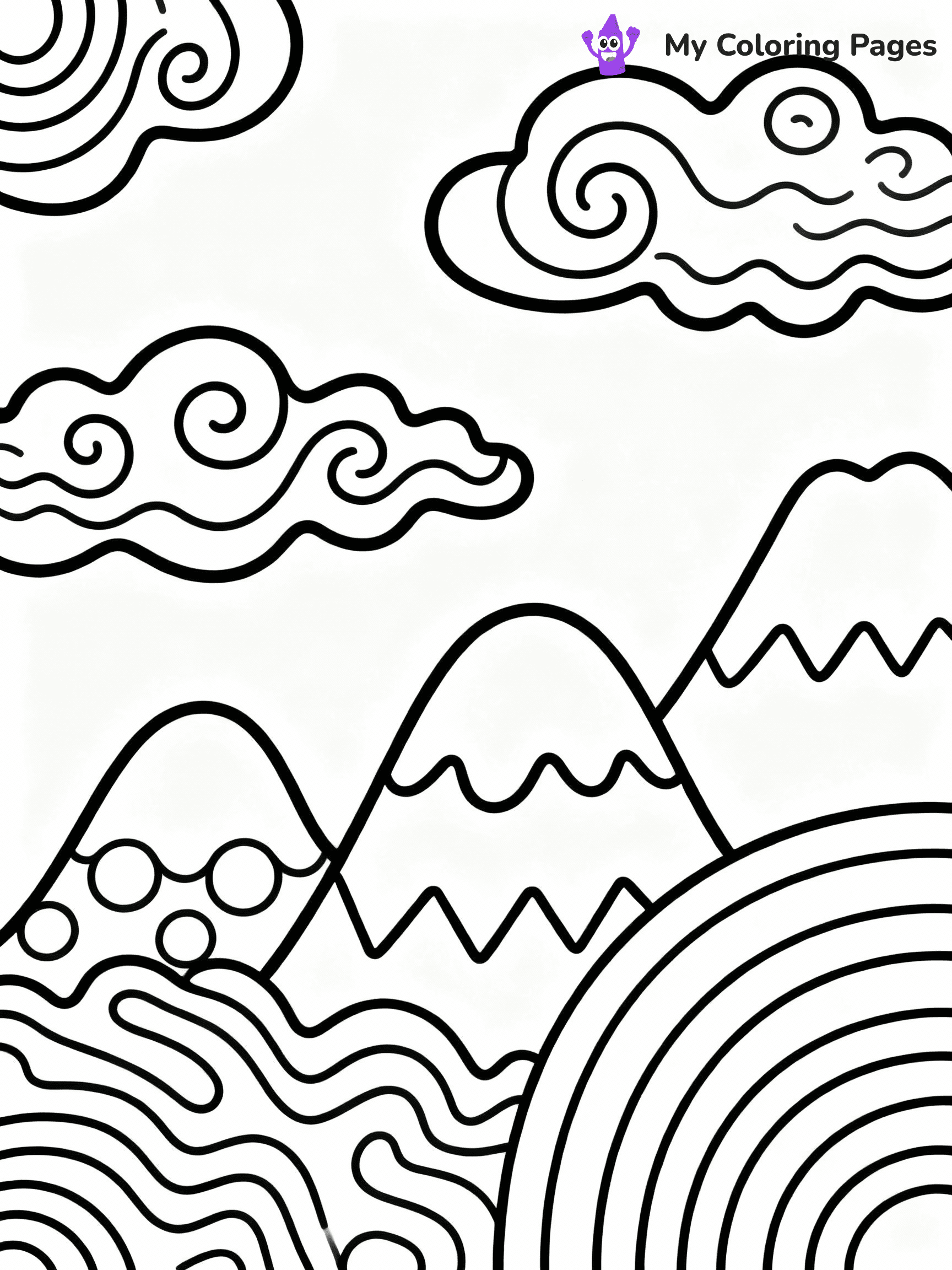 Trippy Coloring Pages - 23