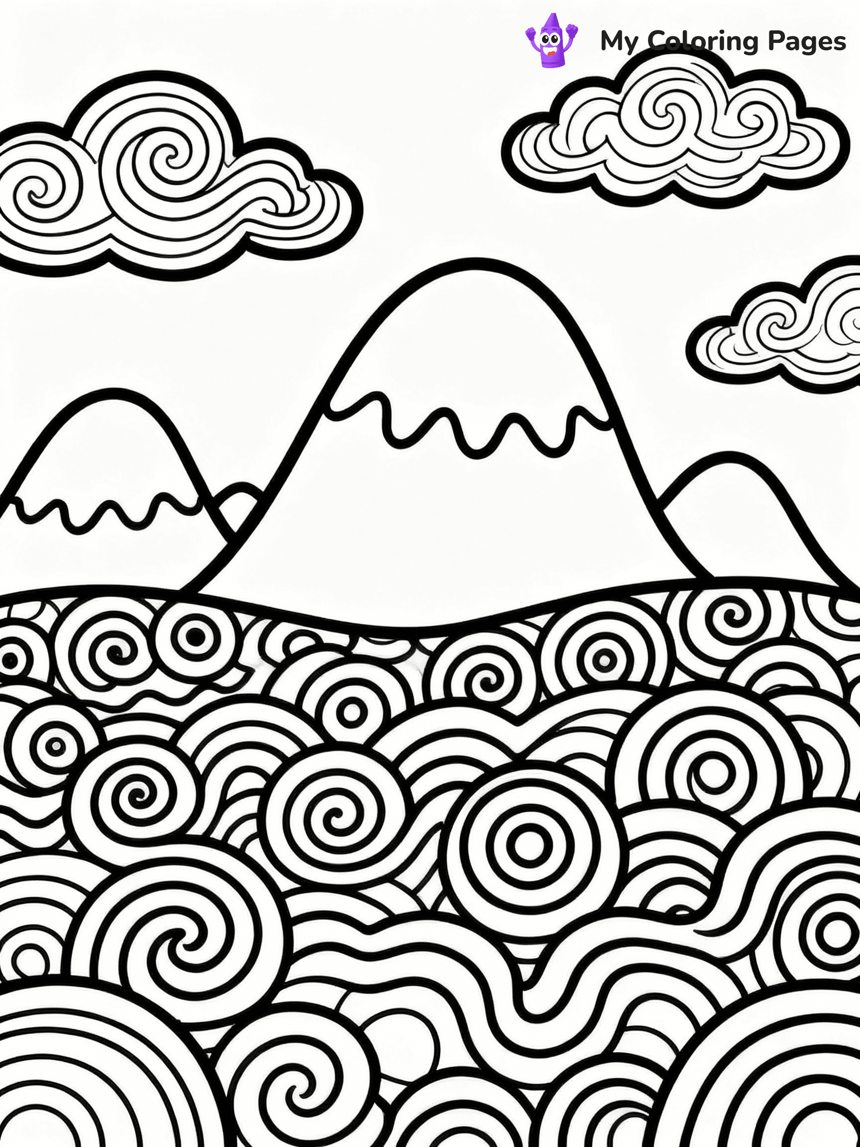 Trippy Coloring Pages - 22