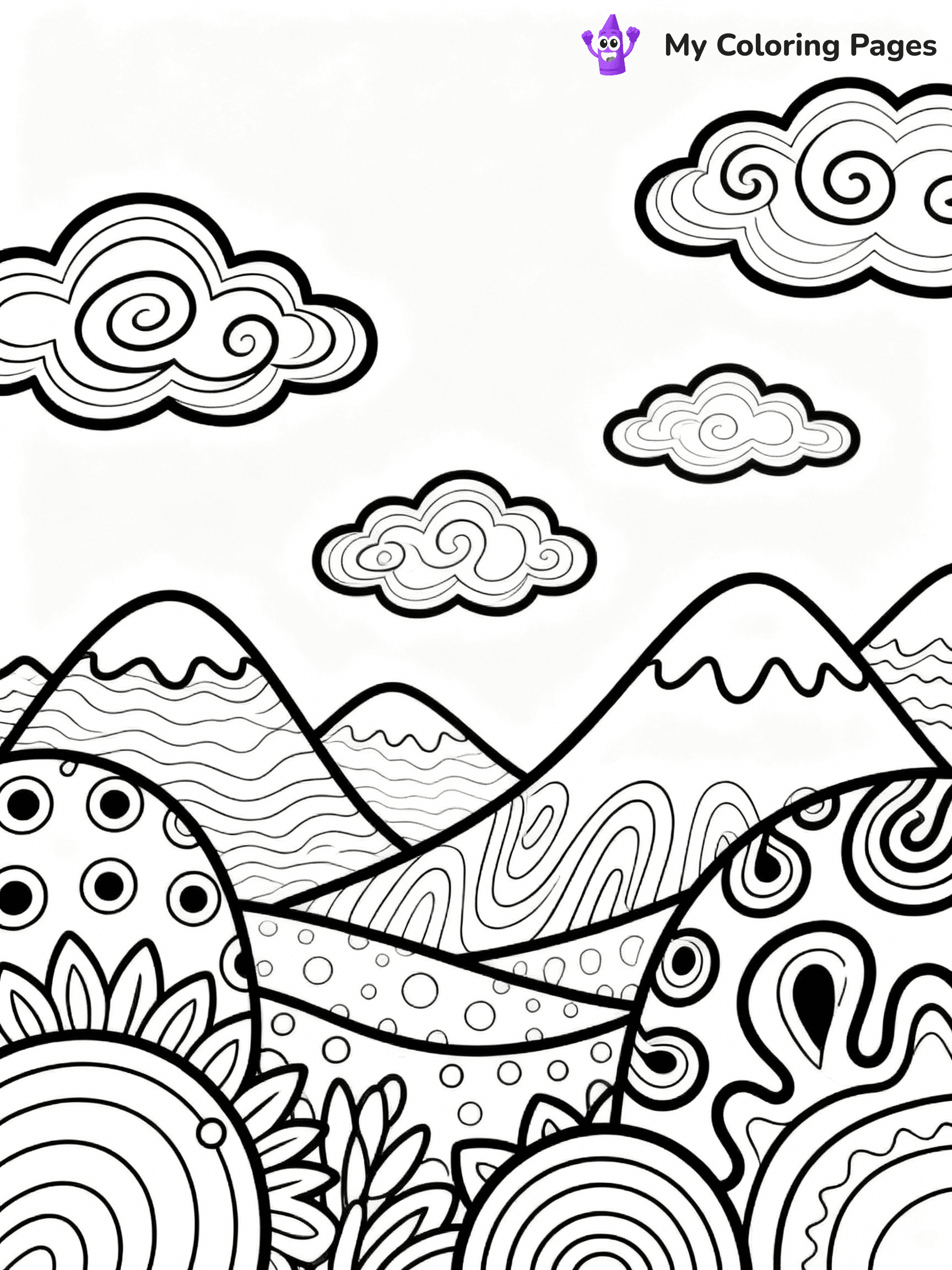 Trippy Coloring Pages - 21