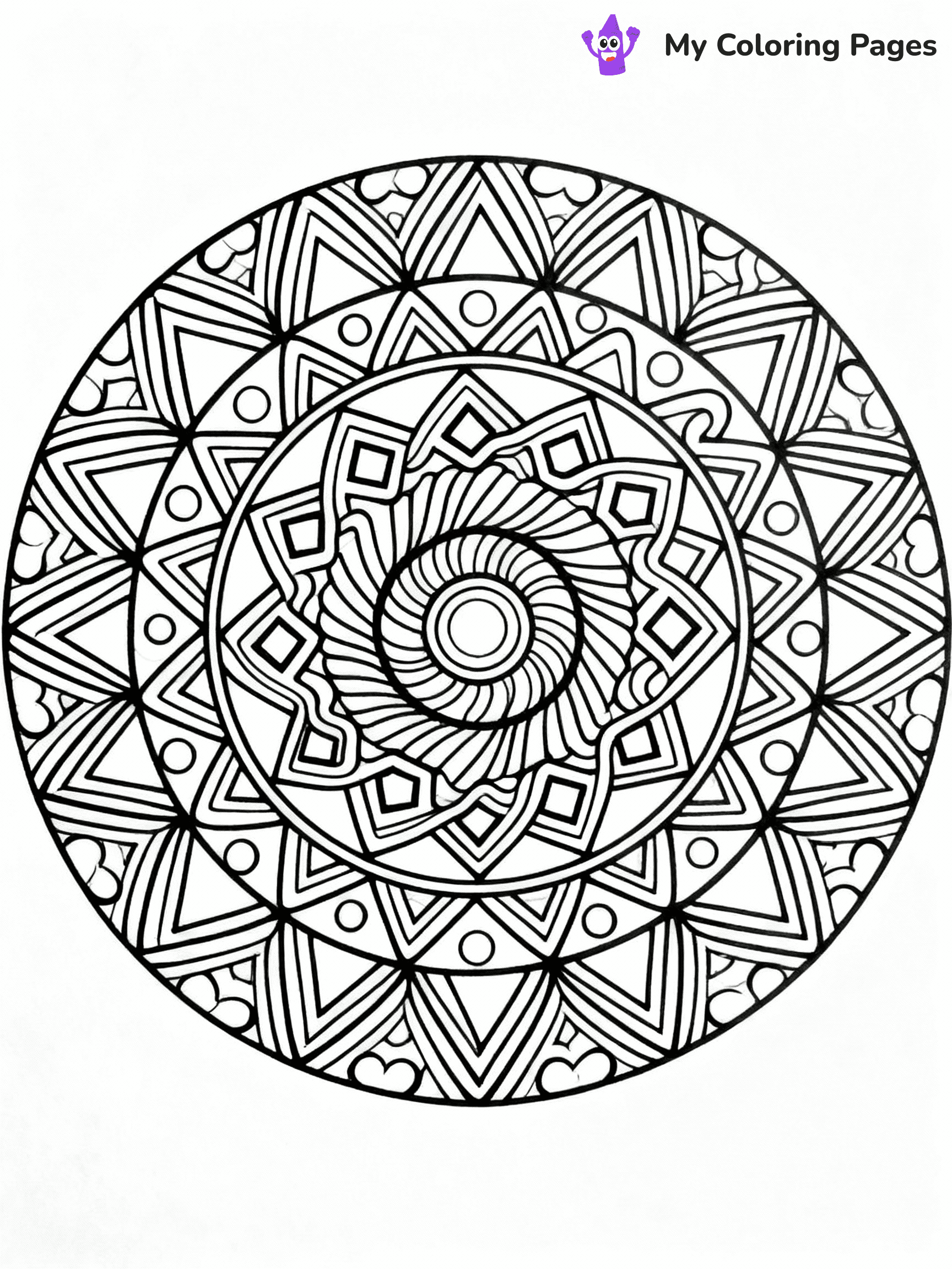 Trippy Coloring Pages - 20