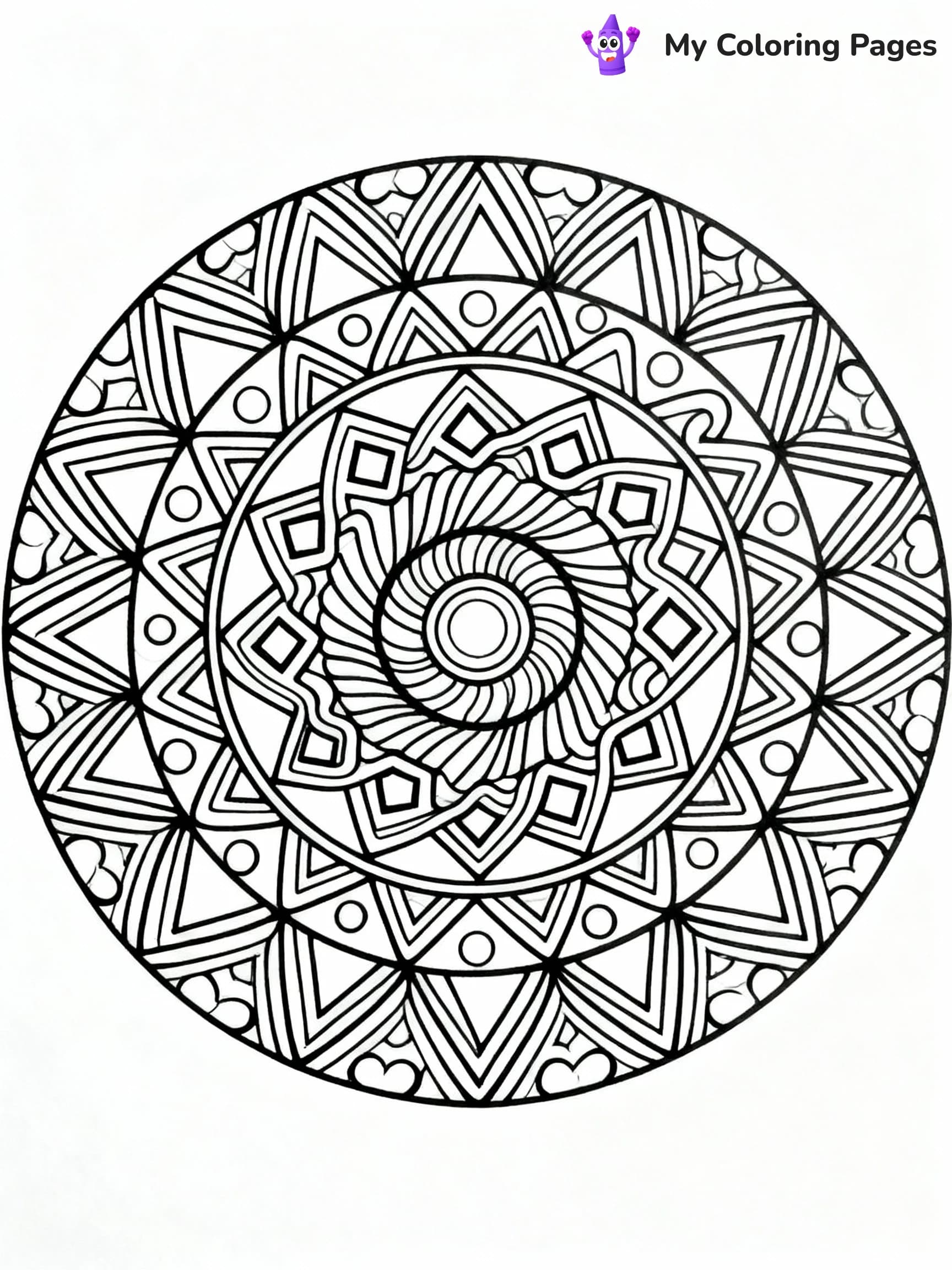 Trippy Coloring Pages - 20