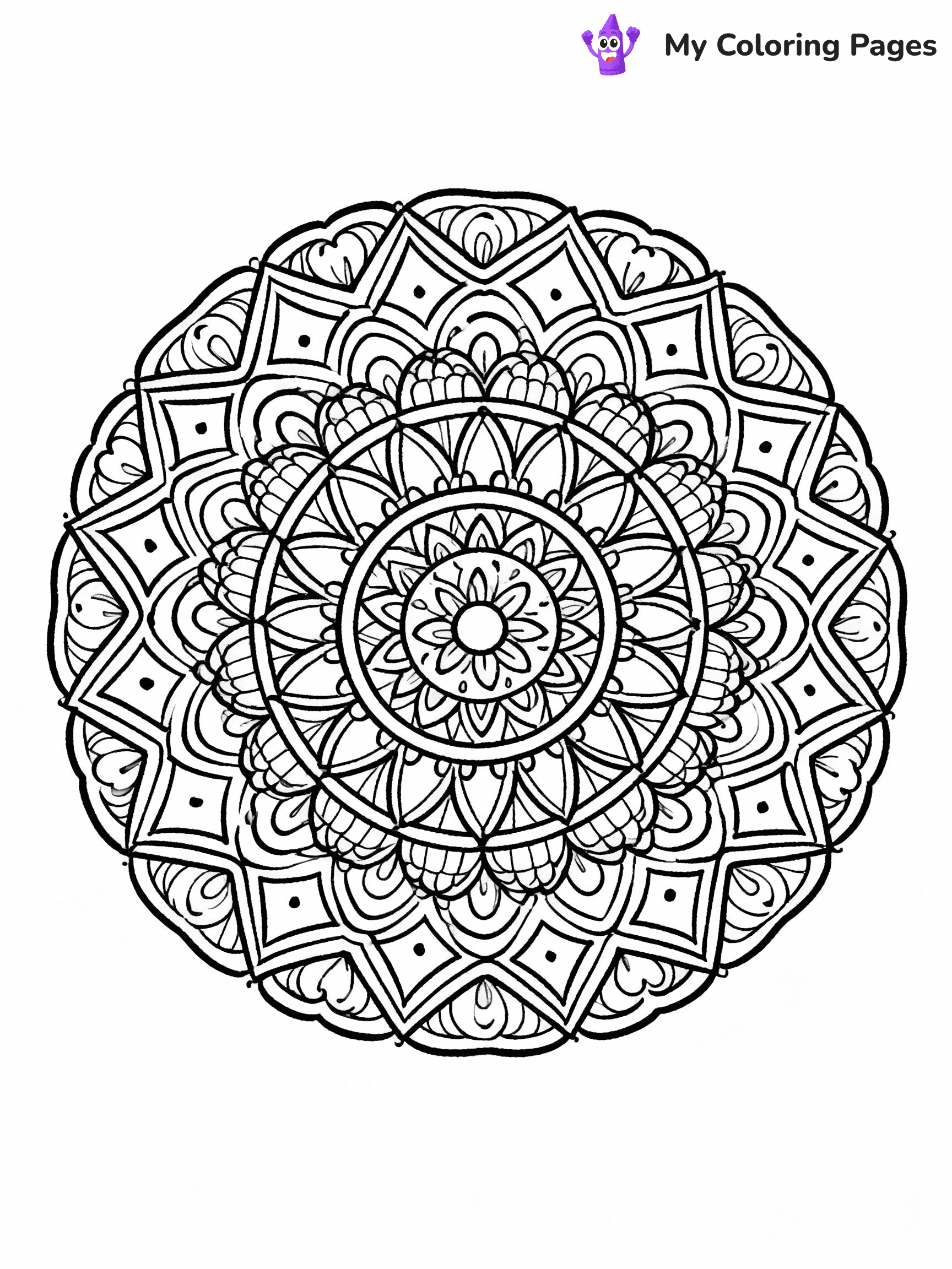 Trippy Coloring Pages - 19