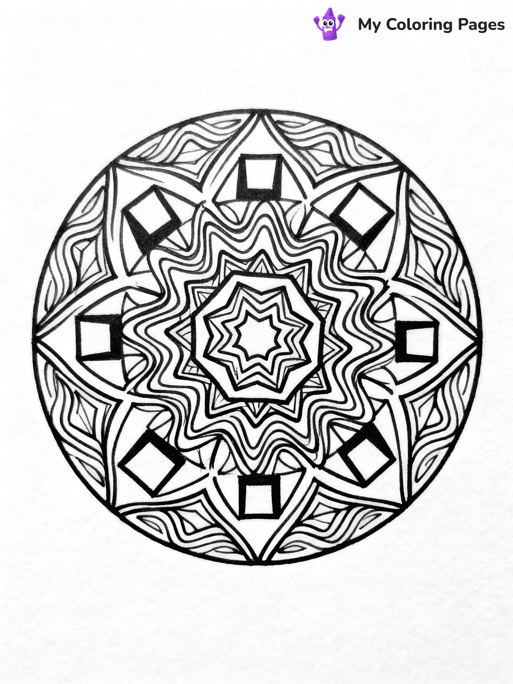 Trippy Coloring Pages - 17