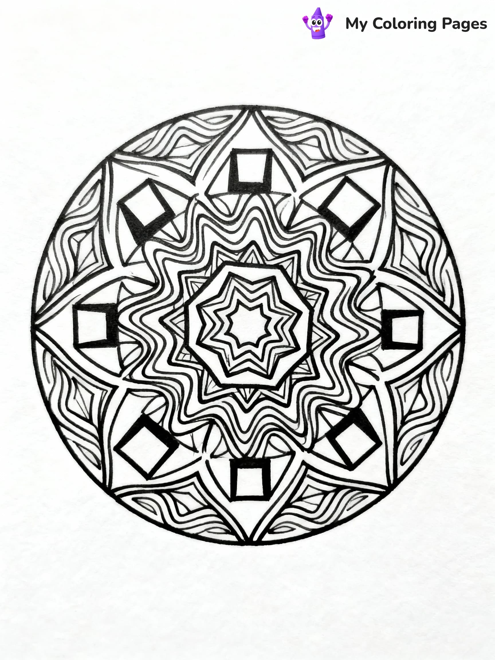 Trippy Coloring Pages - 17