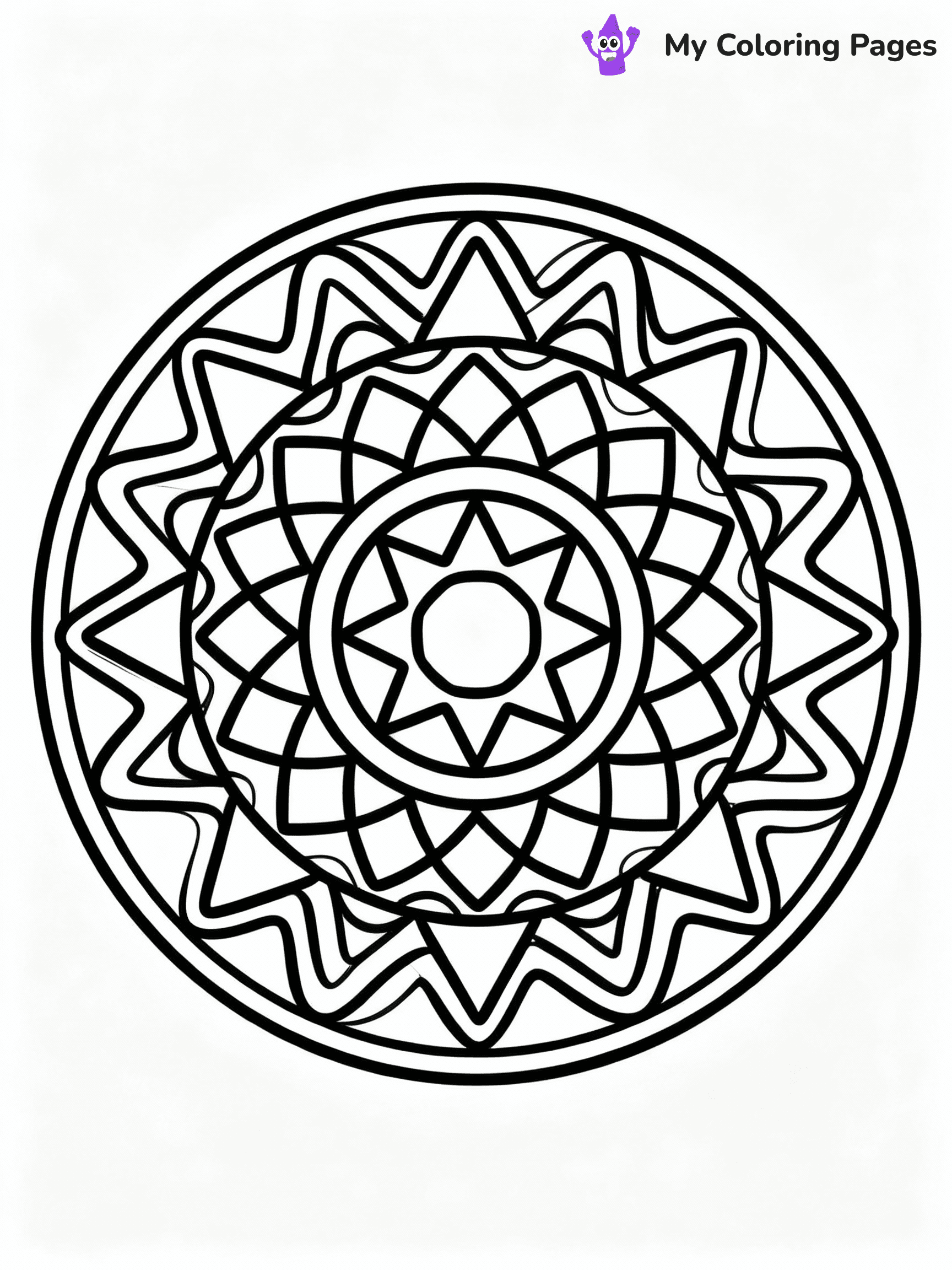 Trippy Coloring Pages - 16