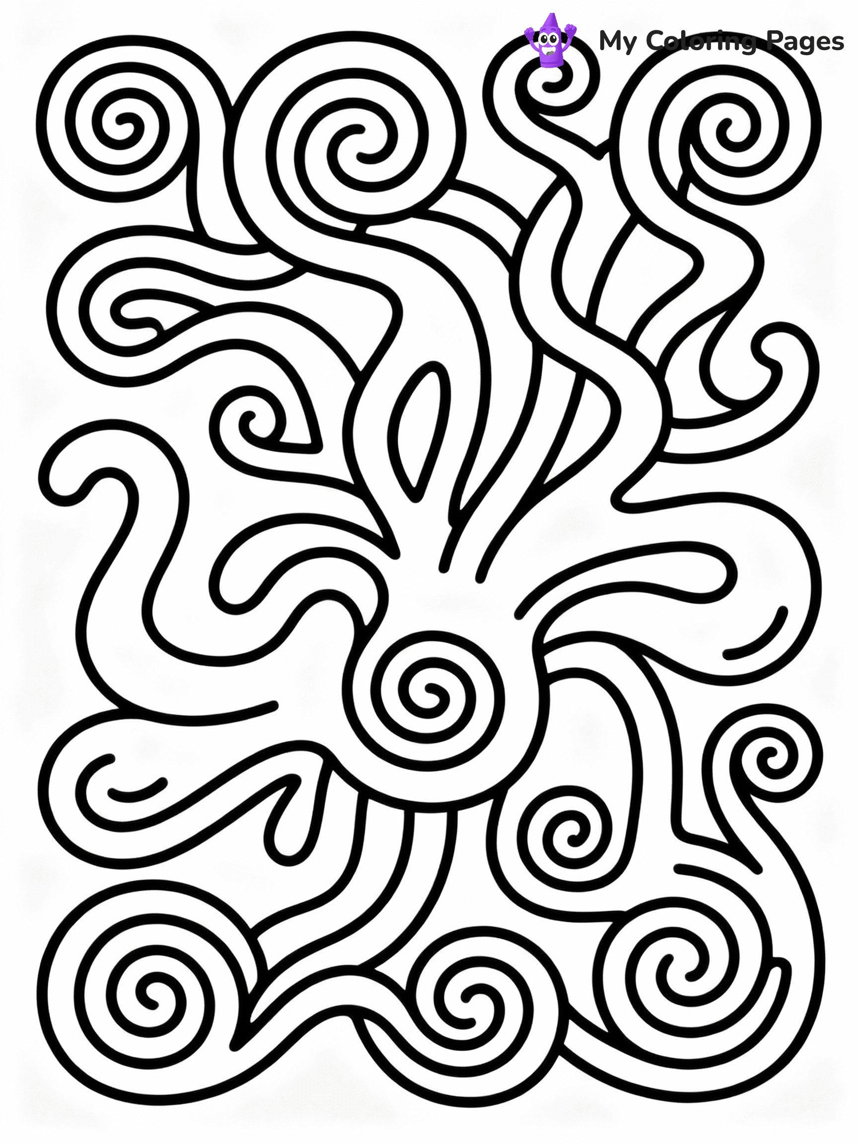 Trippy Coloring Pages - 12