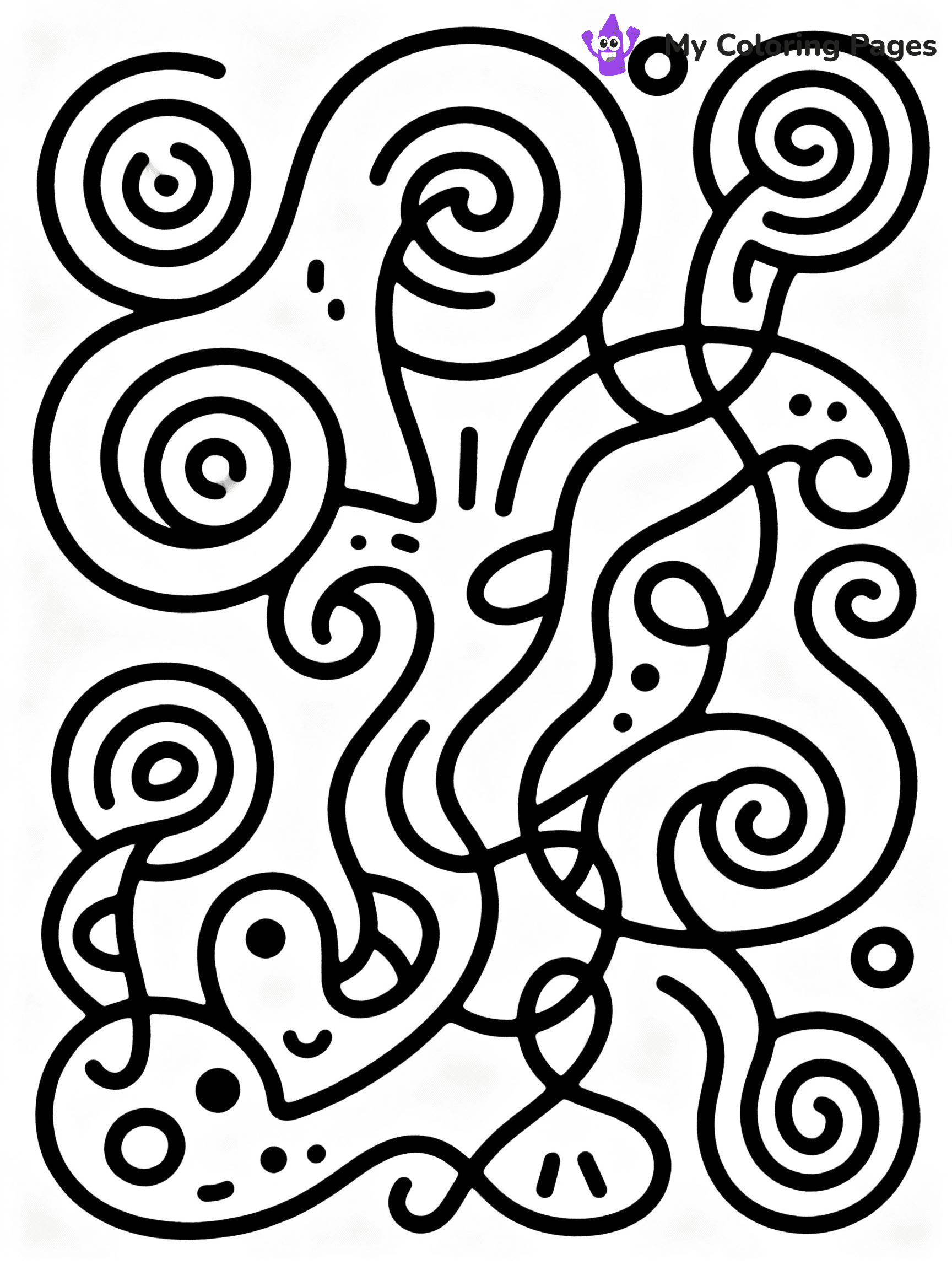 Trippy Coloring Pages - 11