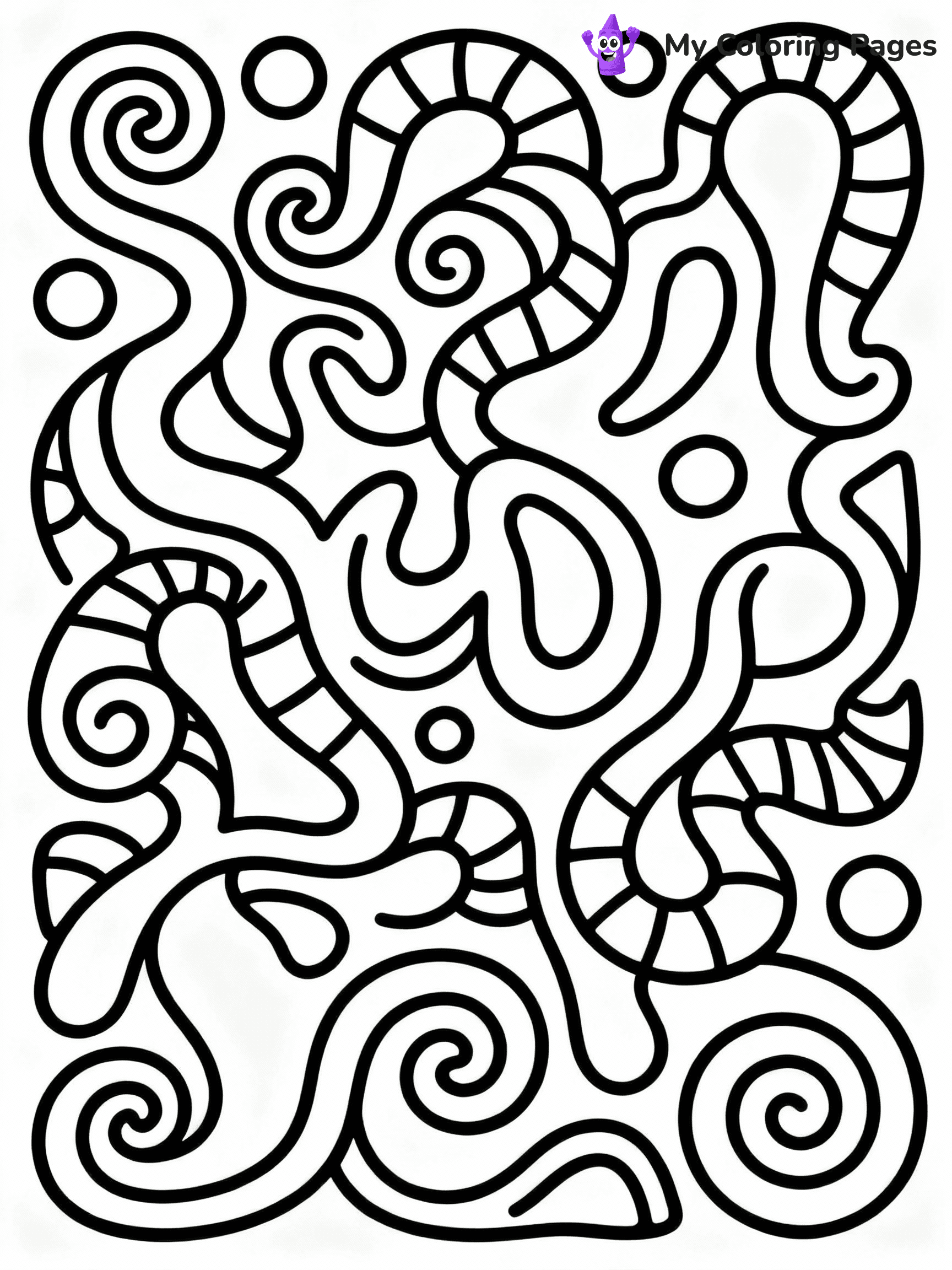 Trippy Coloring Pages - 8