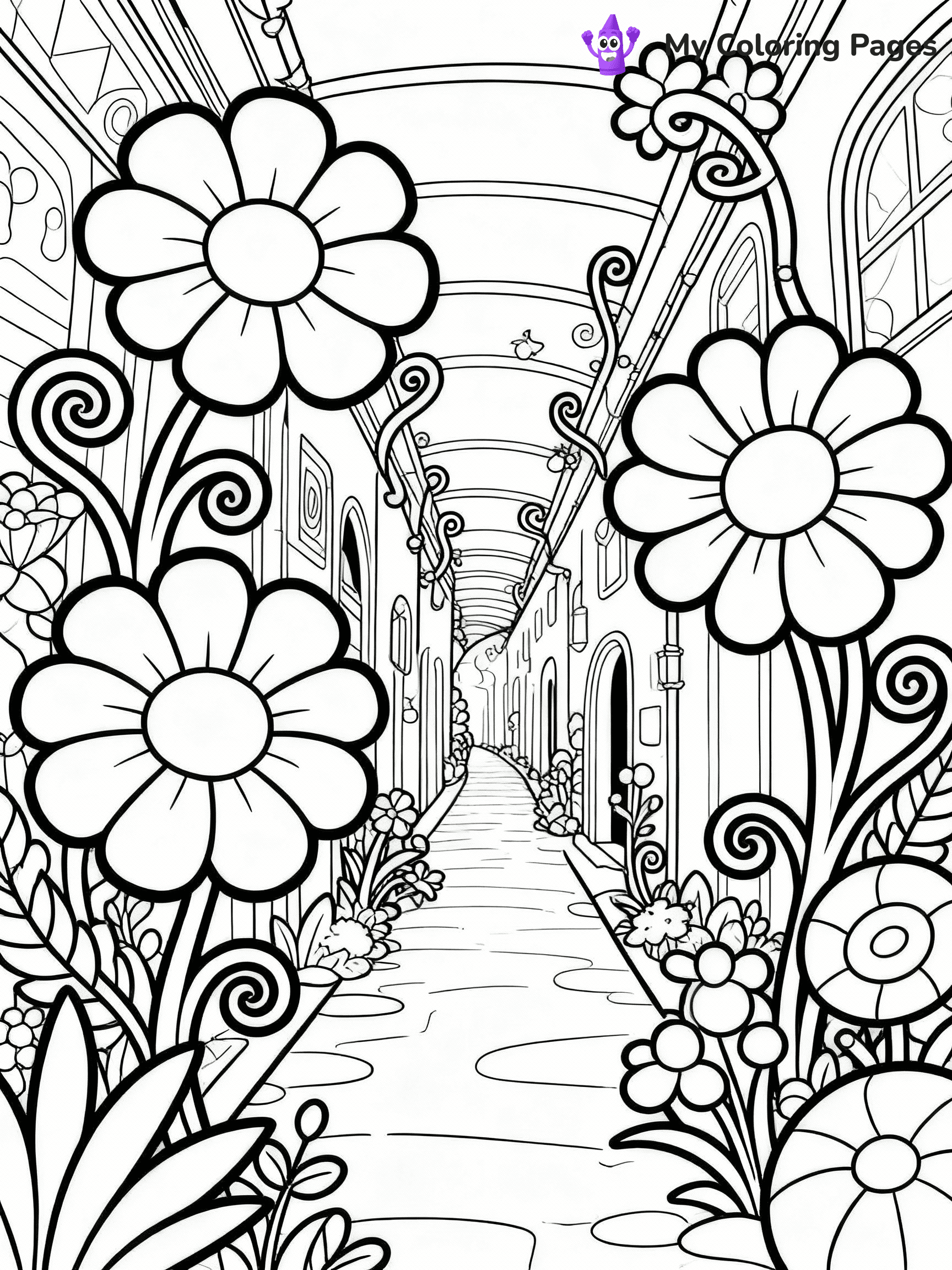 Trippy Coloring Pages - 4