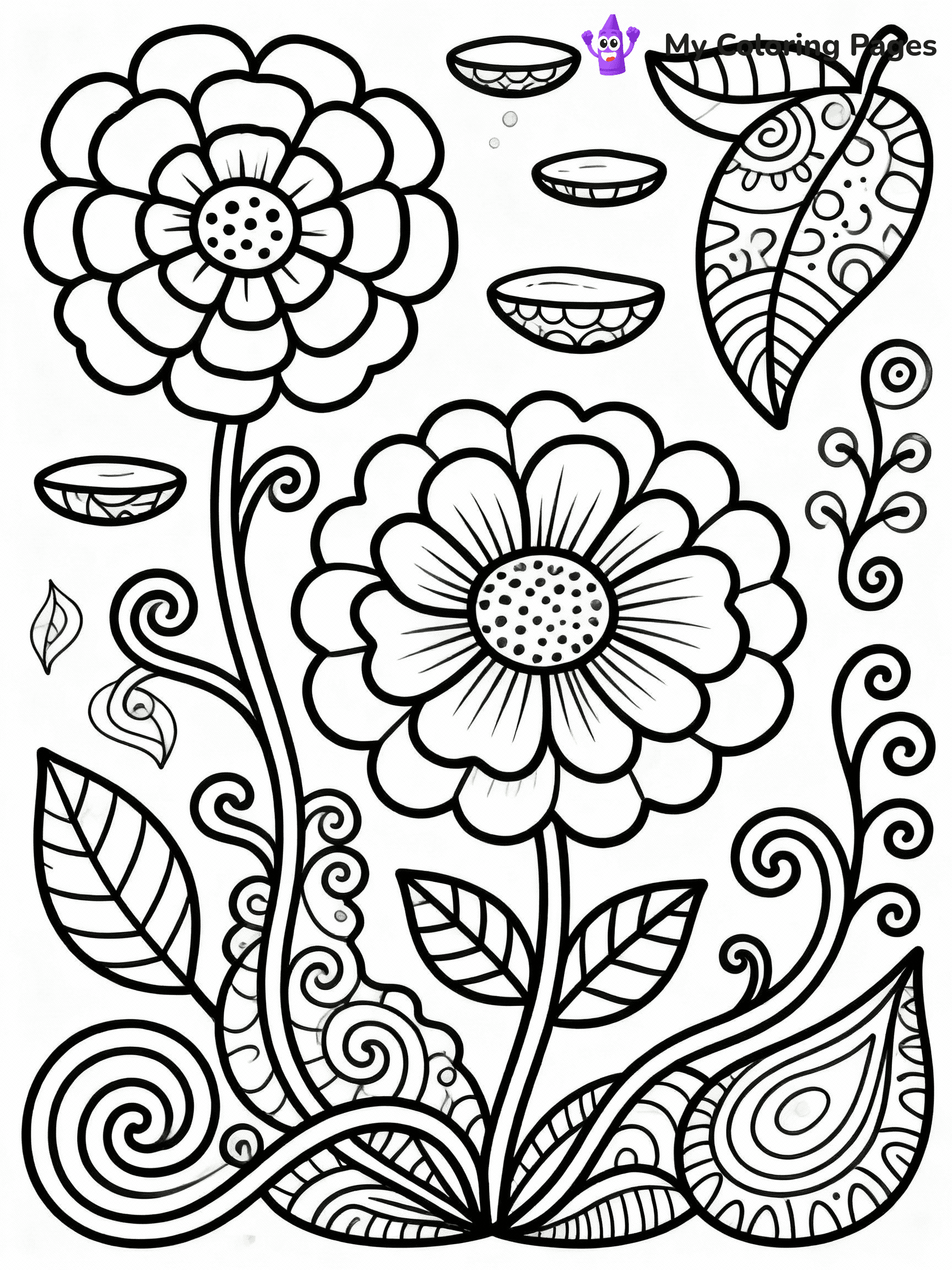 Trippy Coloring Pages - 1