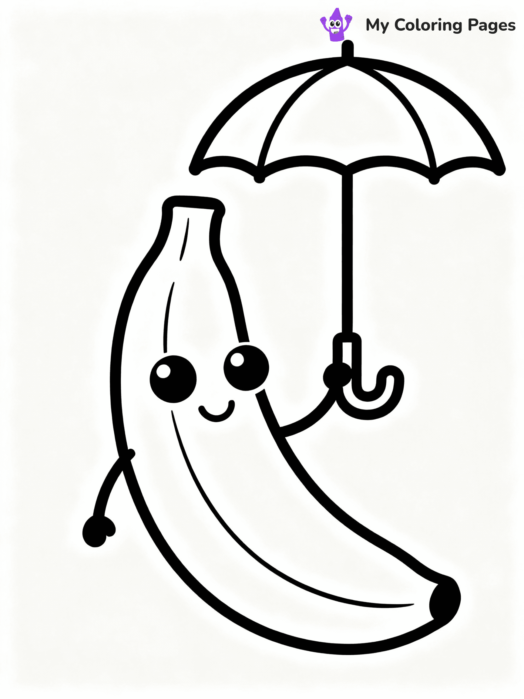 Banana Coloring Pages - 33