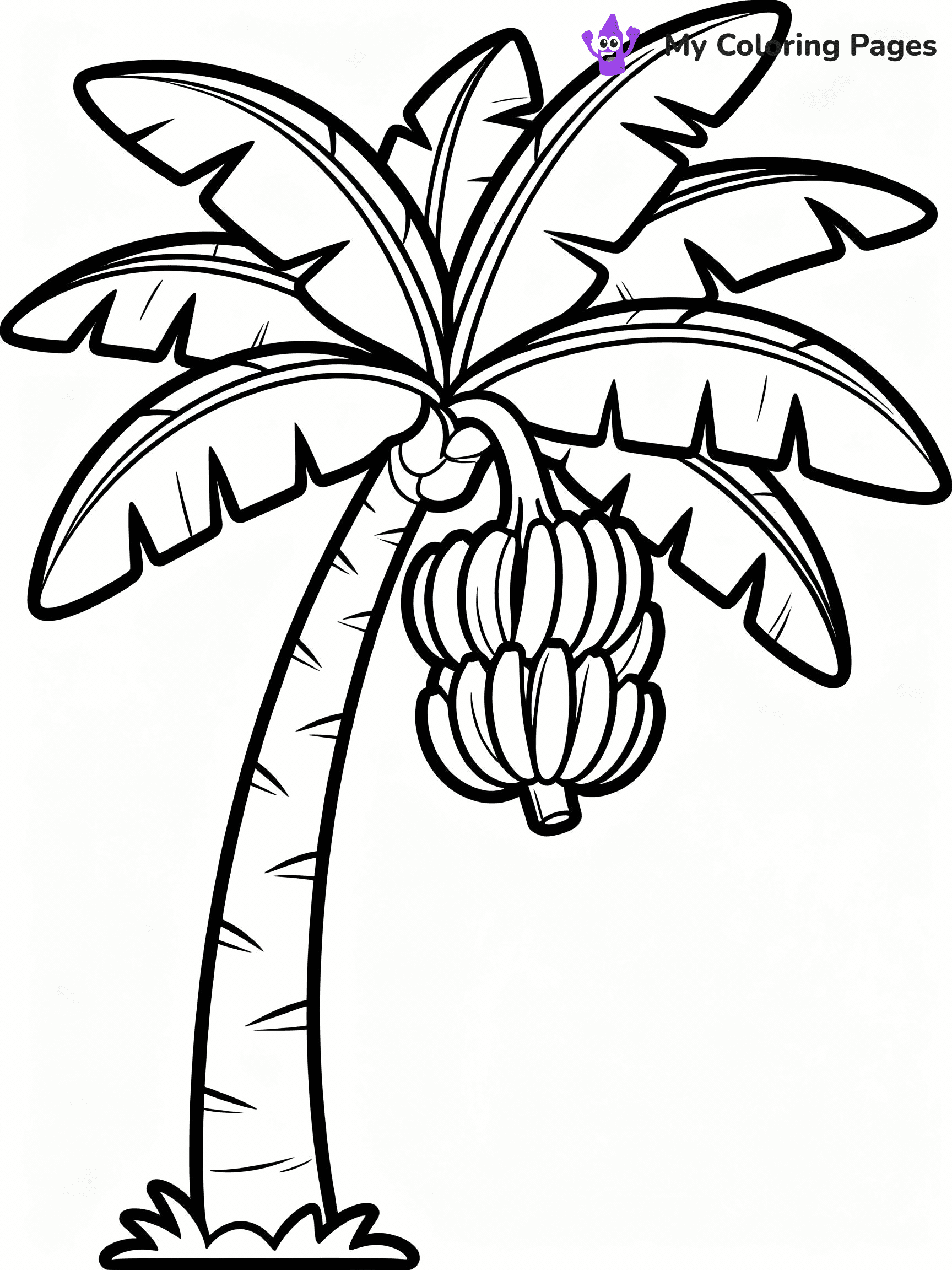 Banana Coloring Pages - 26