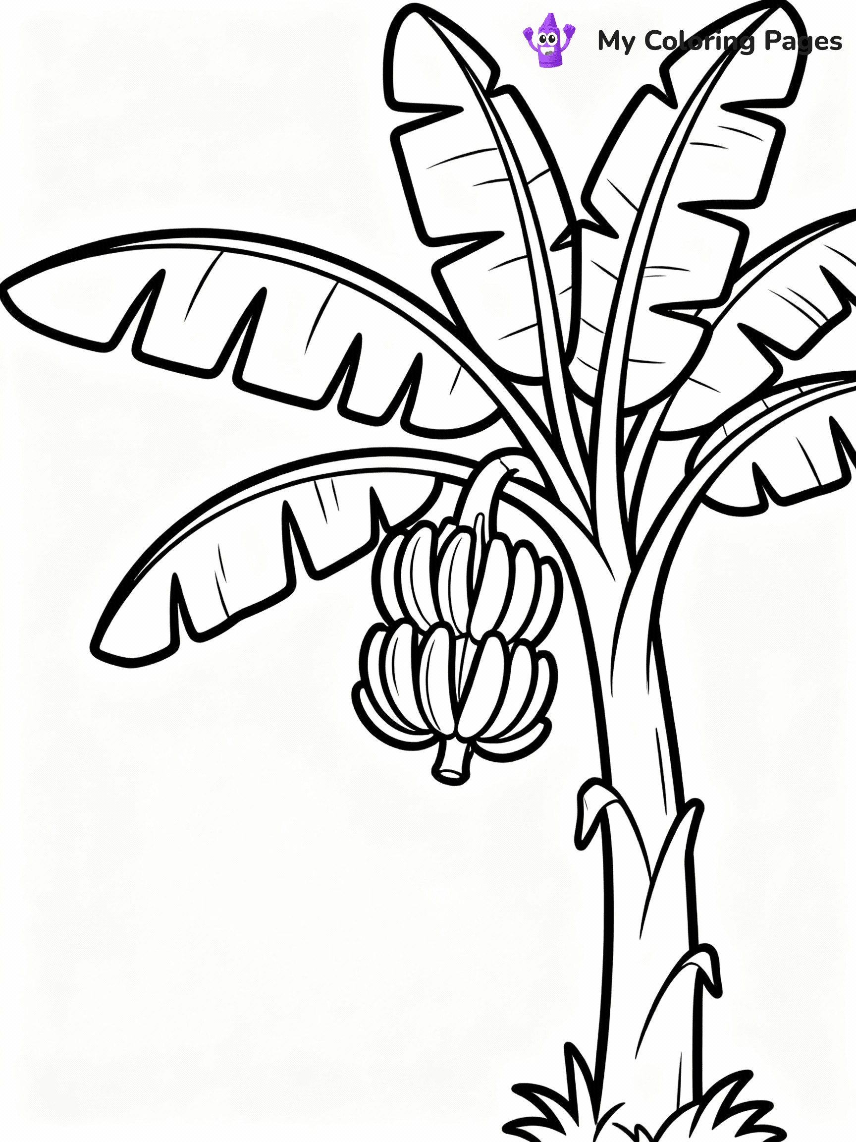 Banana Coloring Pages - 25