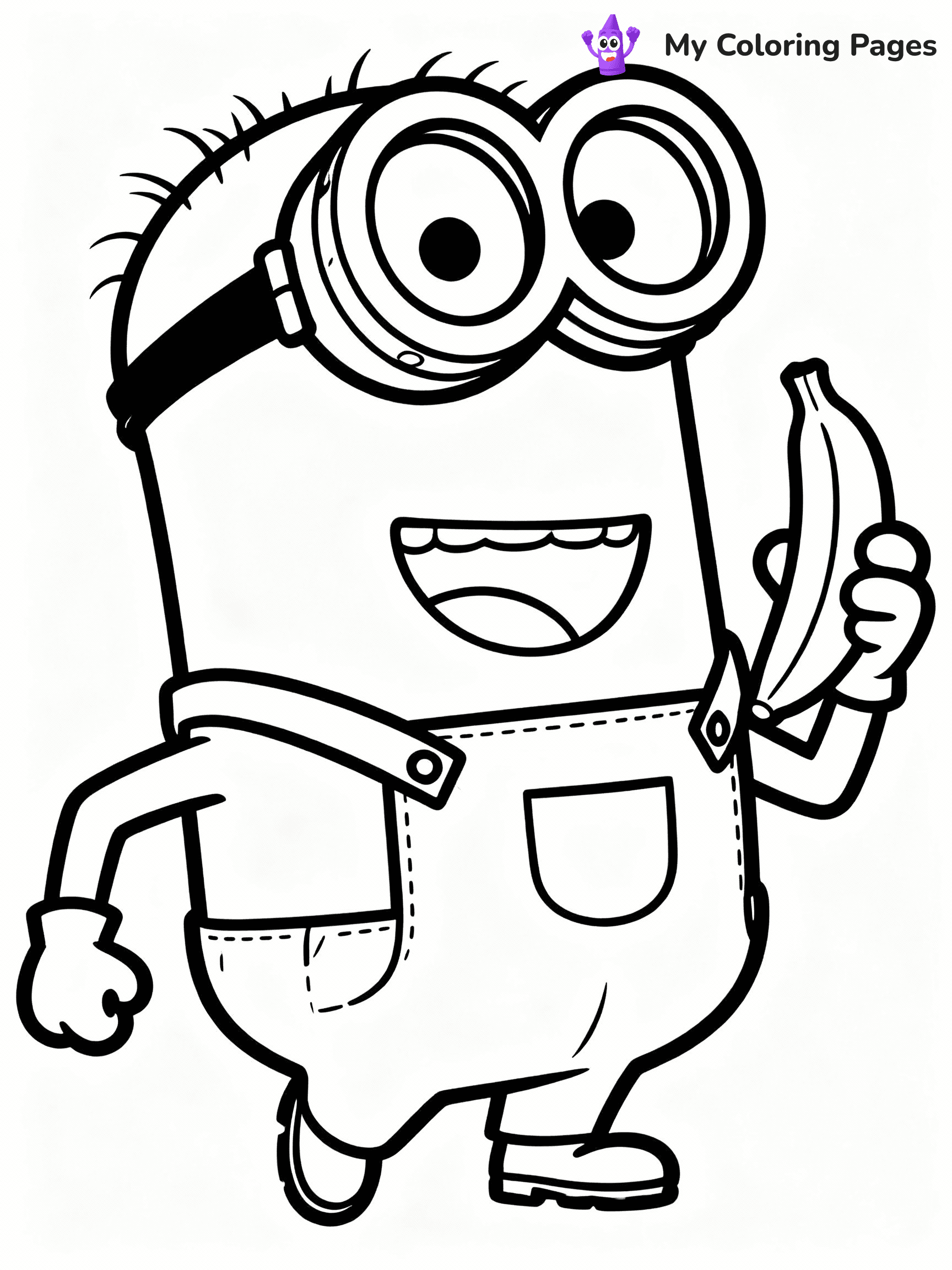 Banana Coloring Pages - 20