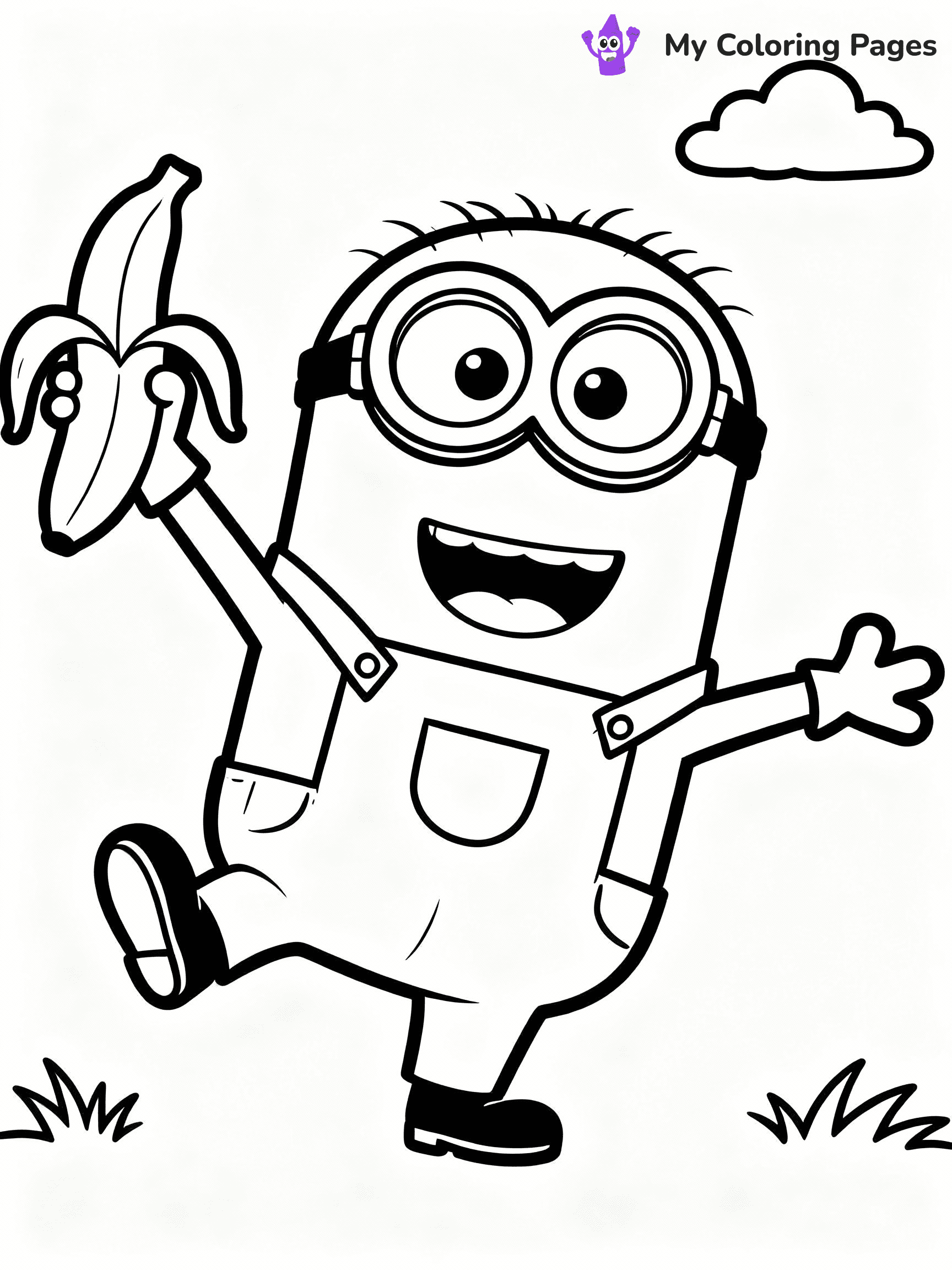 Banana Coloring Pages - 17