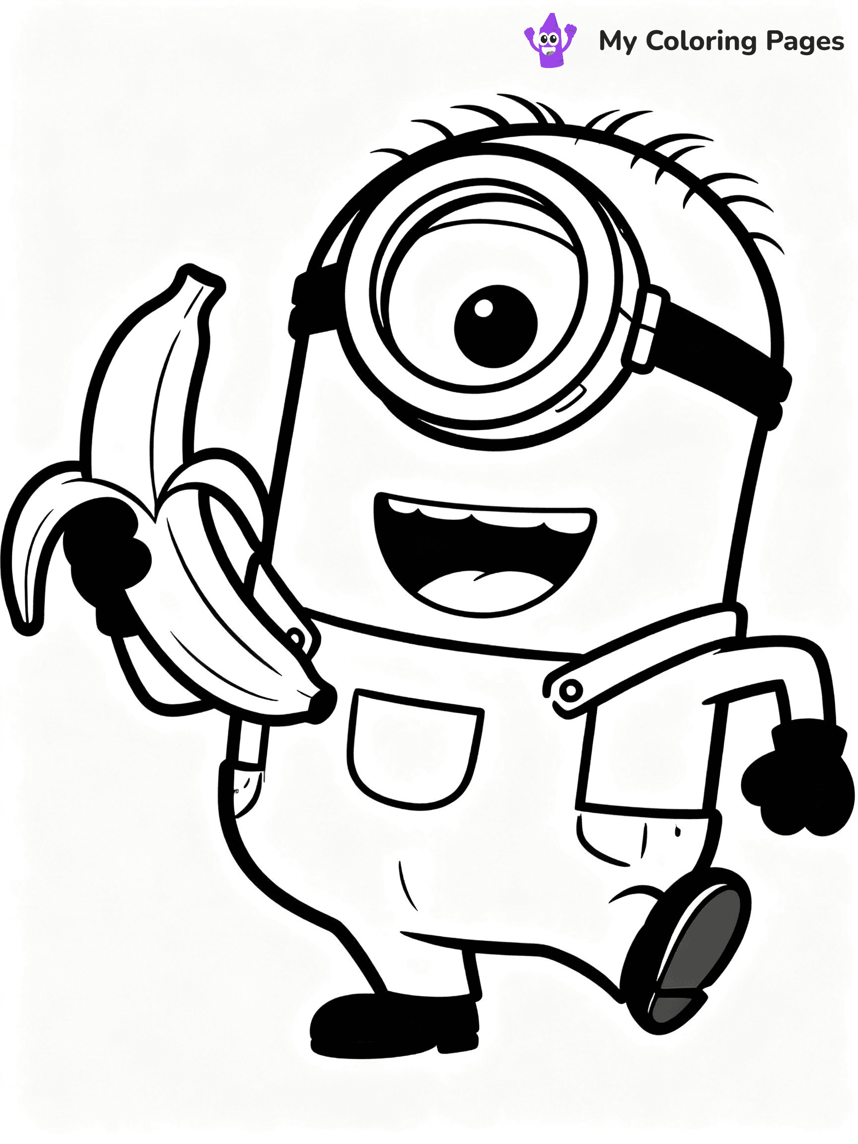 Banana Coloring Pages - 15