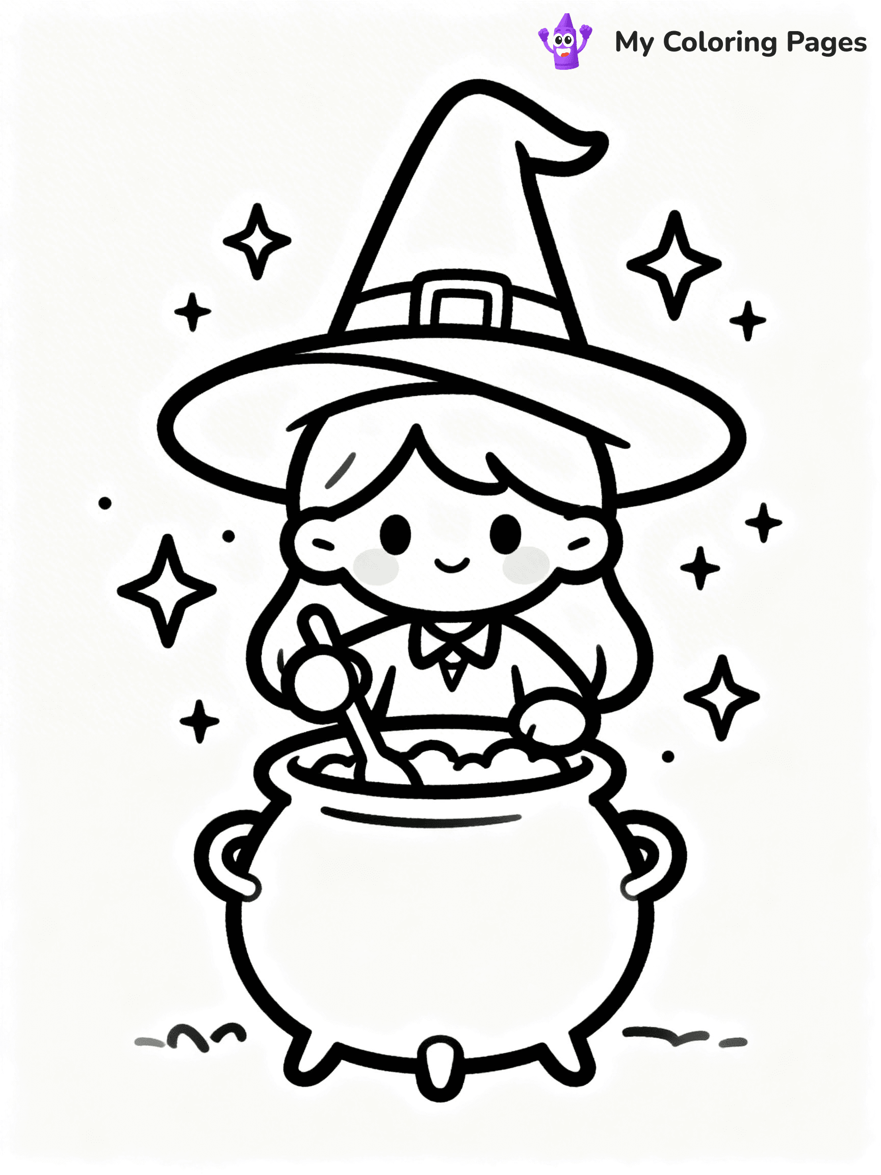 Halloween Kids Coloring Pages - 88