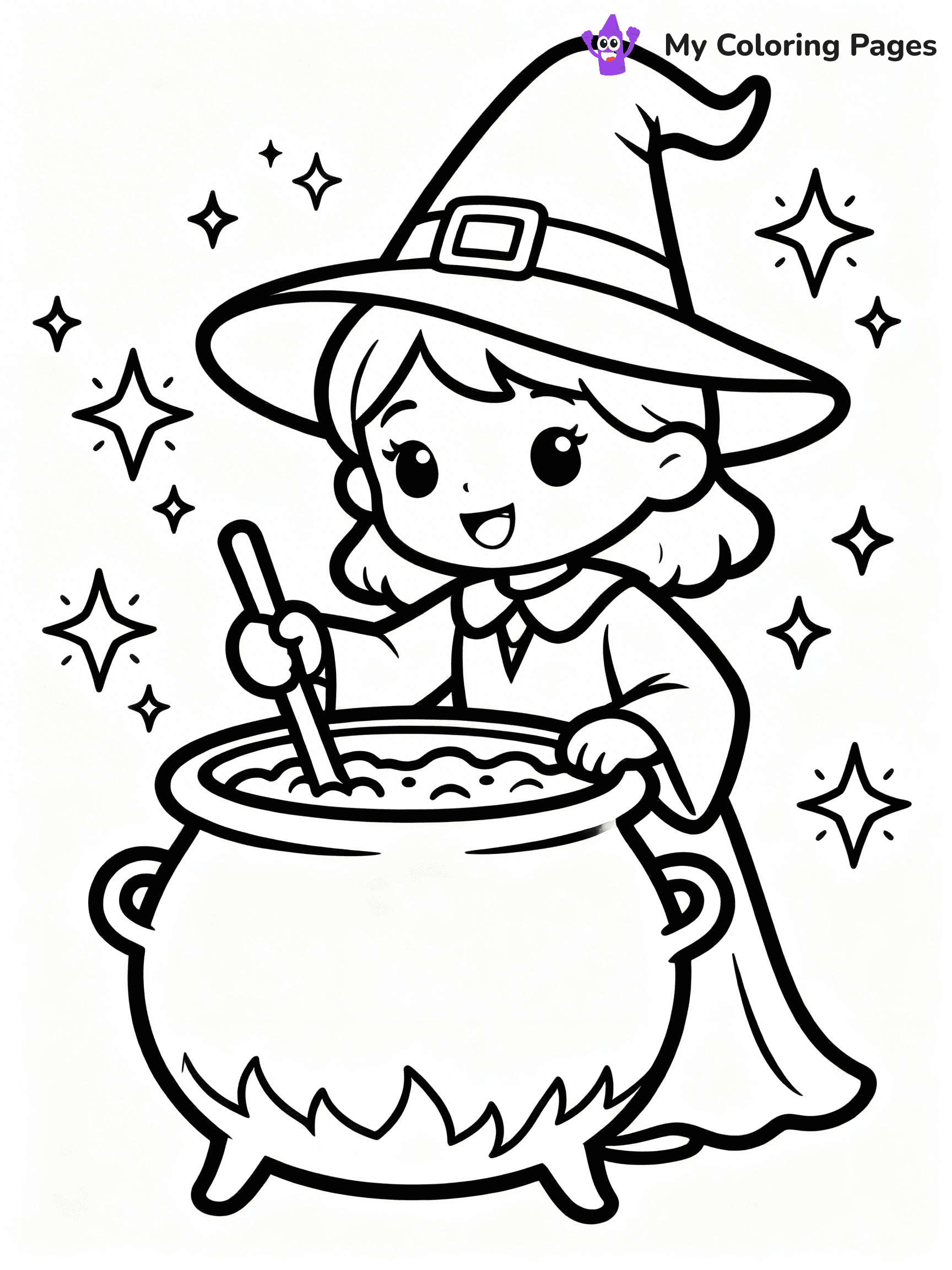 Halloween Kids Coloring Pages - 83