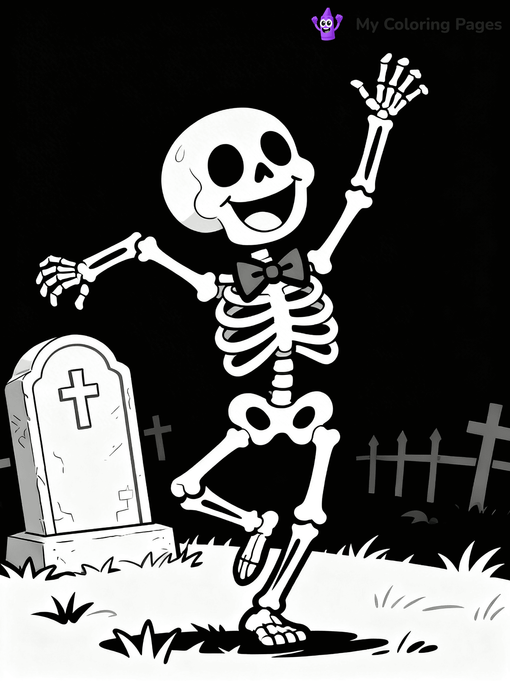 Halloween Kids Coloring Pages - 69