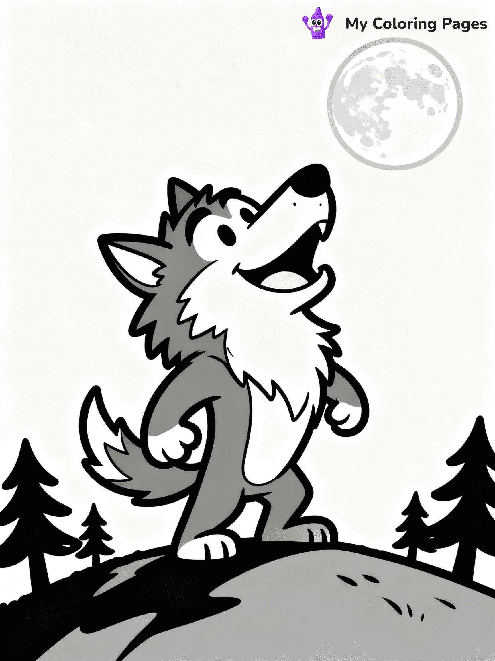 Halloween Kids Coloring Pages - 24