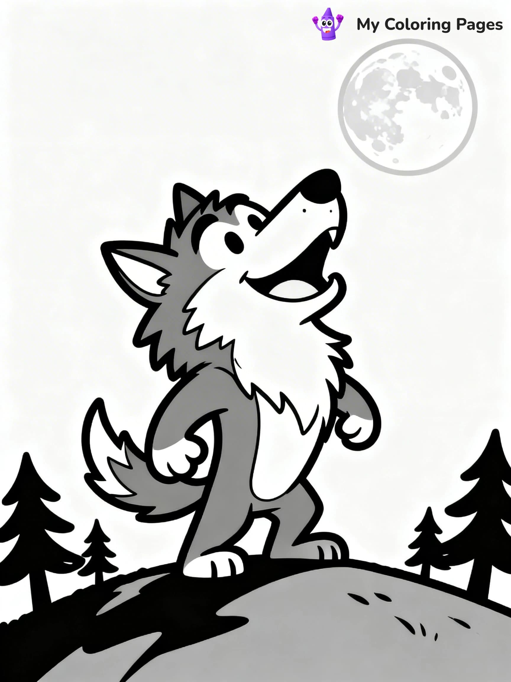 Halloween Kids Coloring Pages - 24
