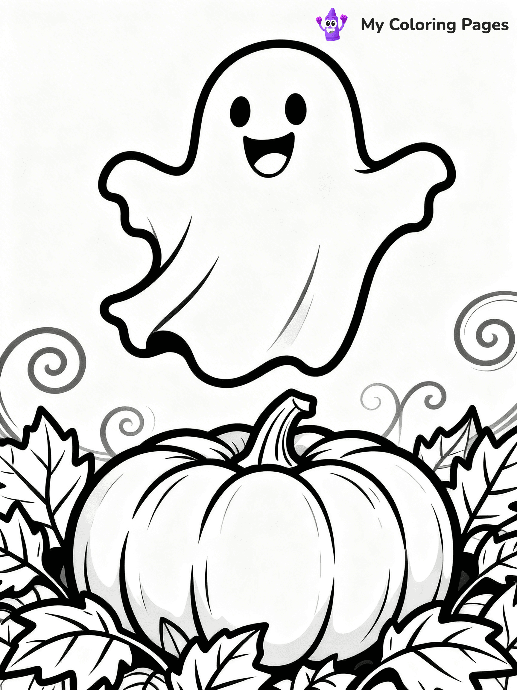 Halloween Kids Coloring Pages - 15