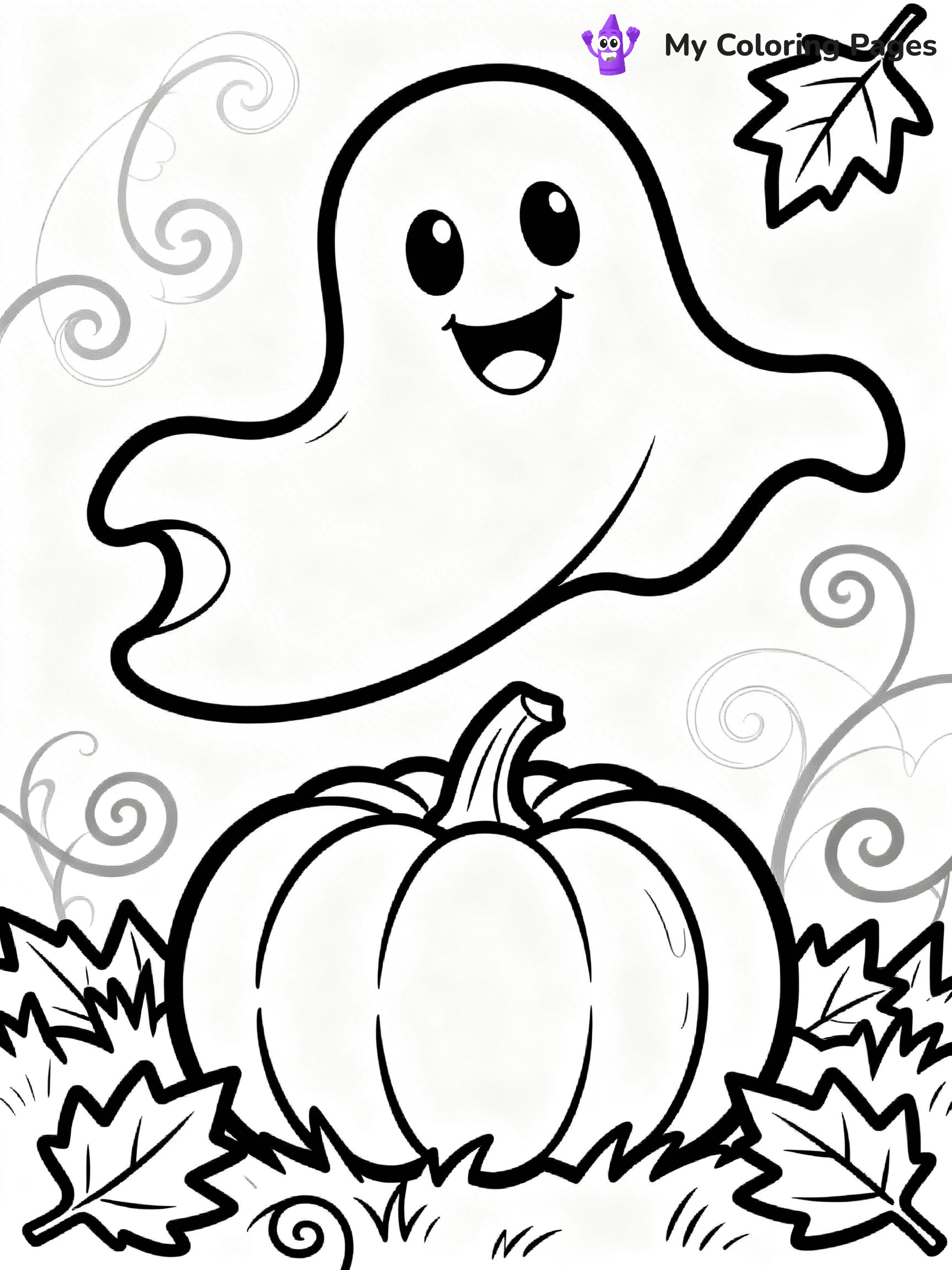 Halloween Kids Coloring Pages - 14