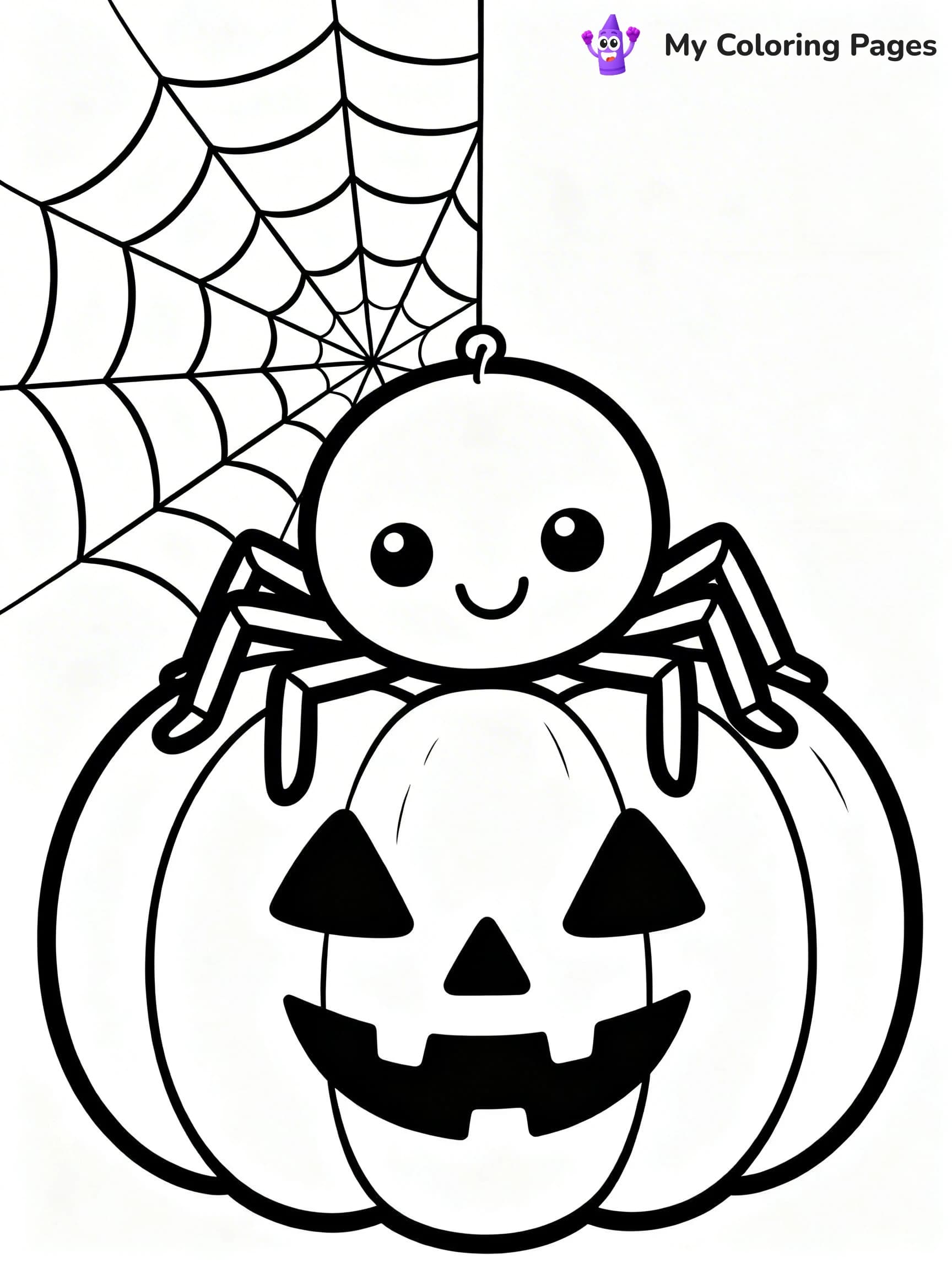 Halloween Kids Coloring Pages - 11