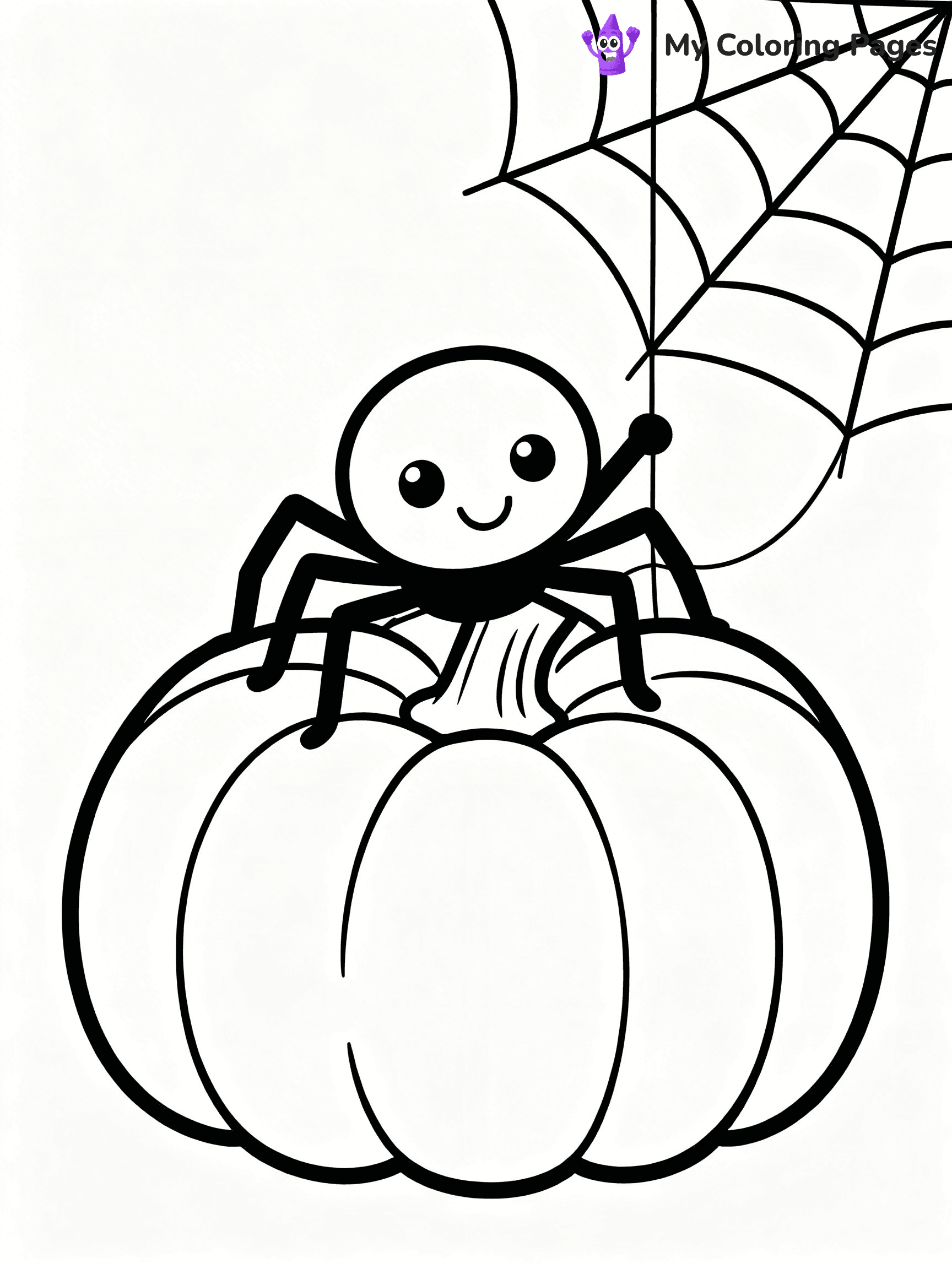 Halloween Kids Coloring Pages - 10