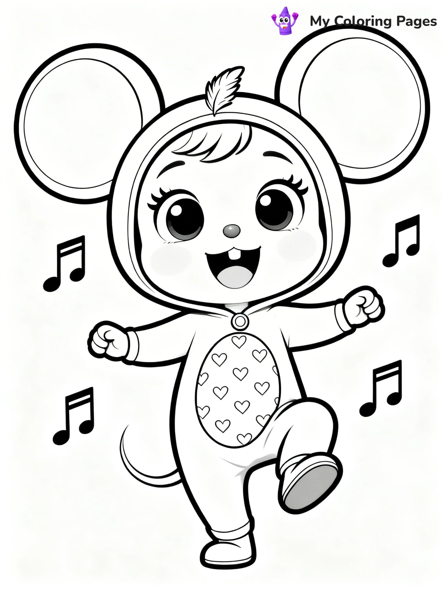 Cry Babies Coloring Pages - 12