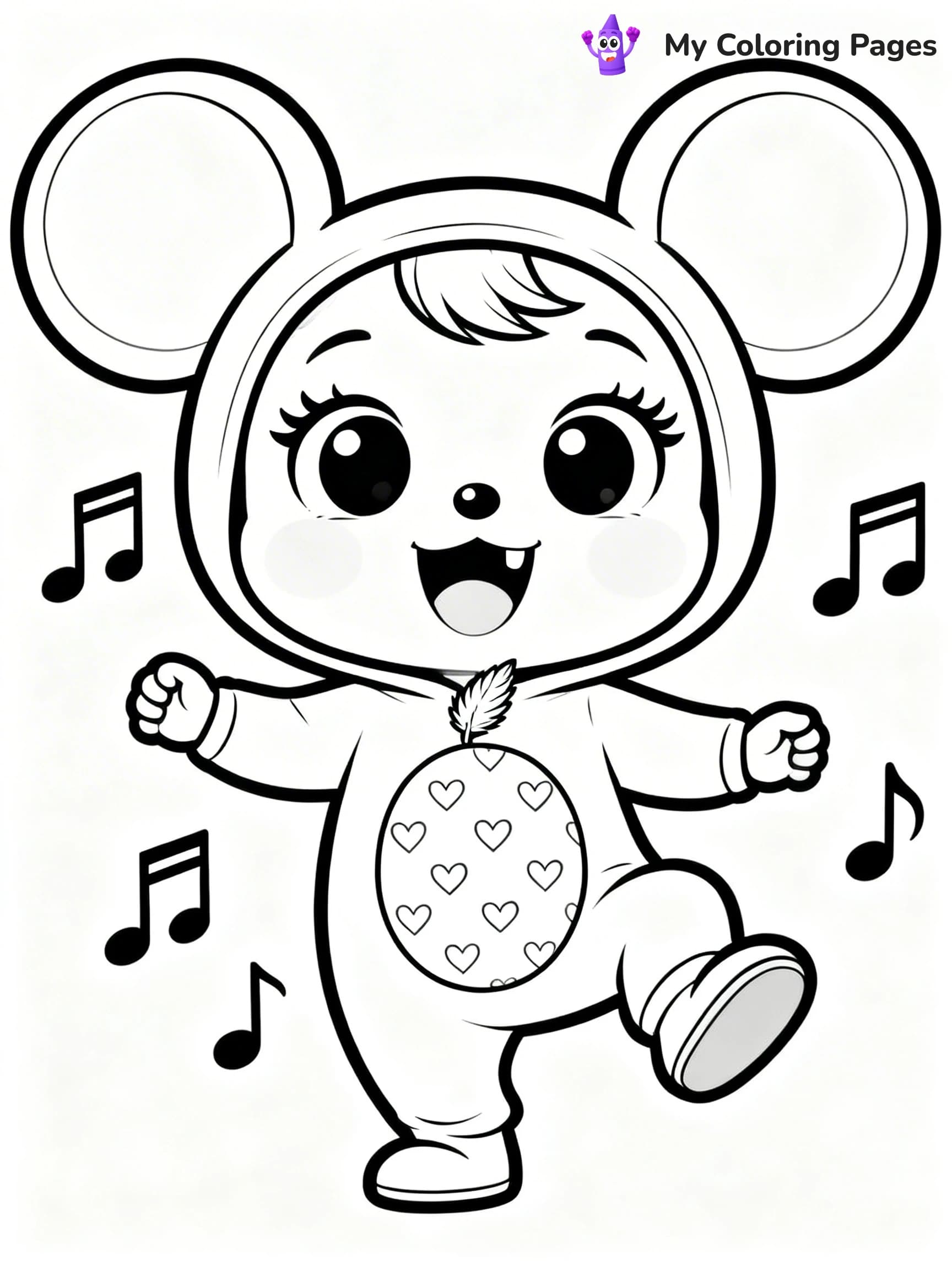 Cry Babies Coloring Pages - 11