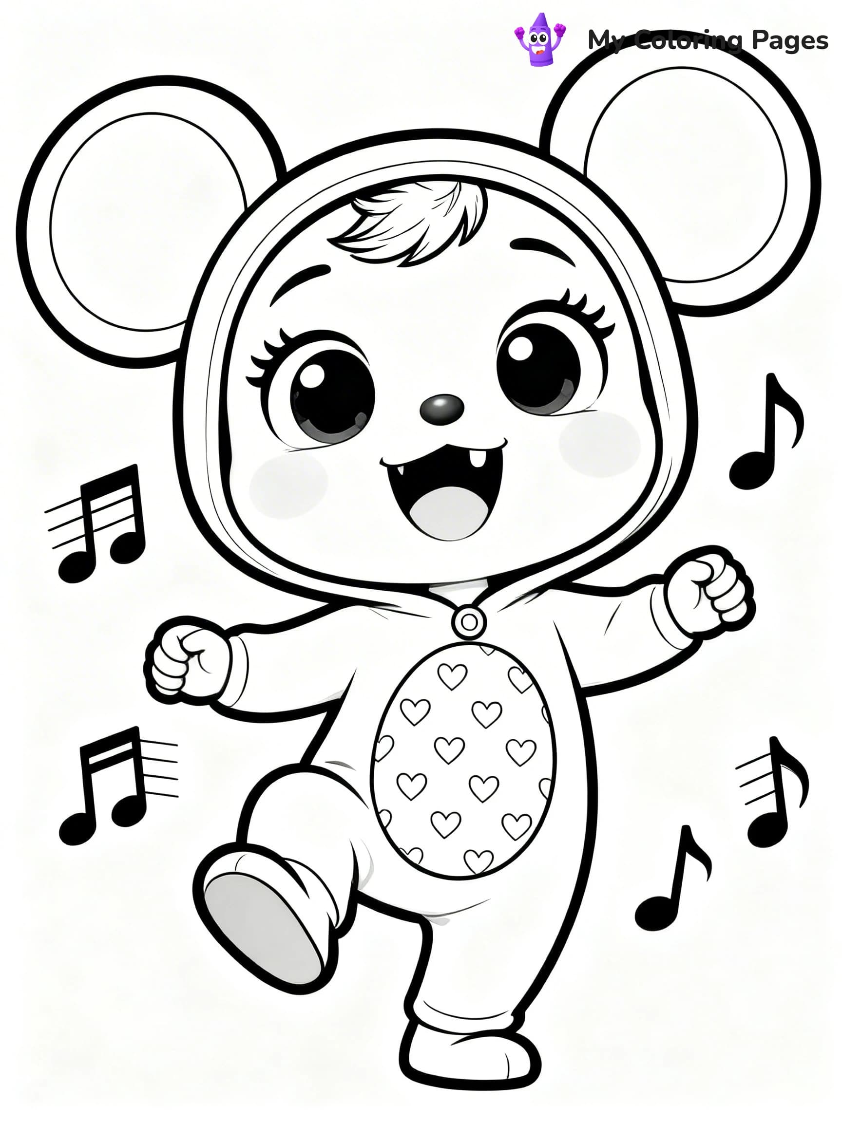 Cry Babies Coloring Pages - 9