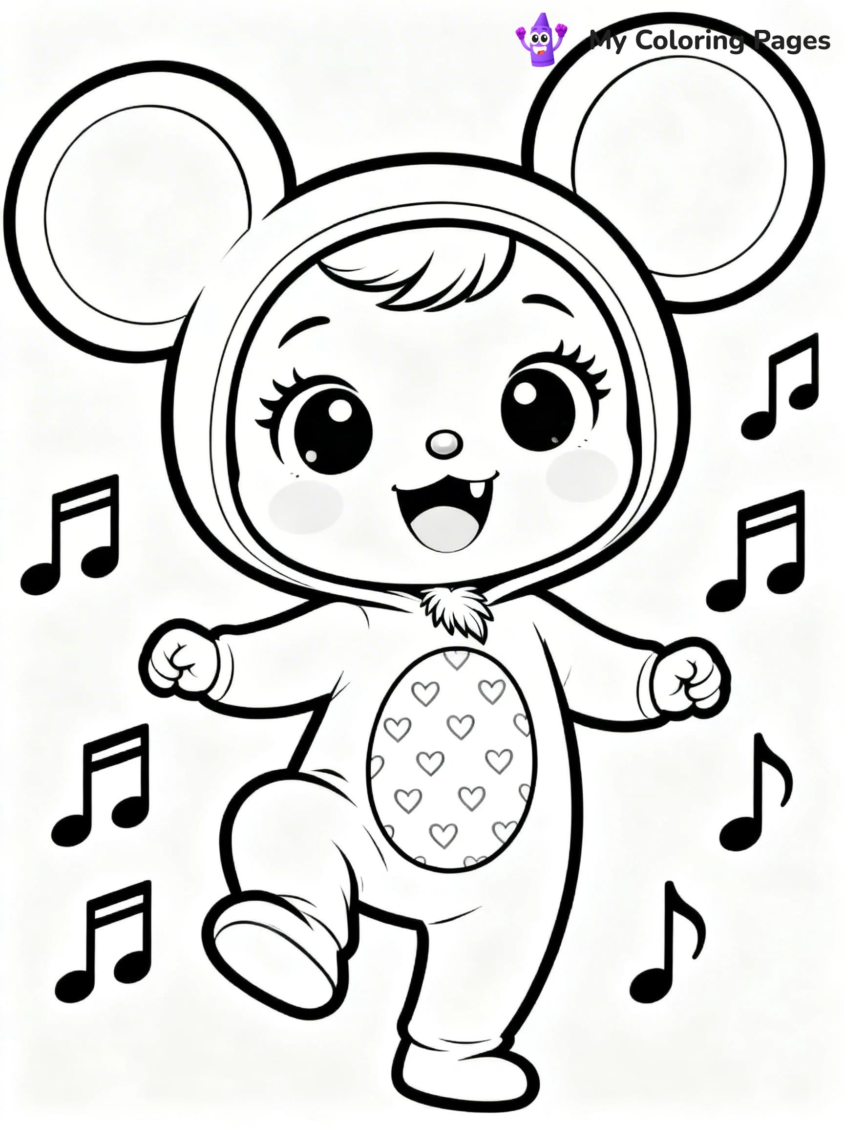 Cry Babies Coloring Pages - 7